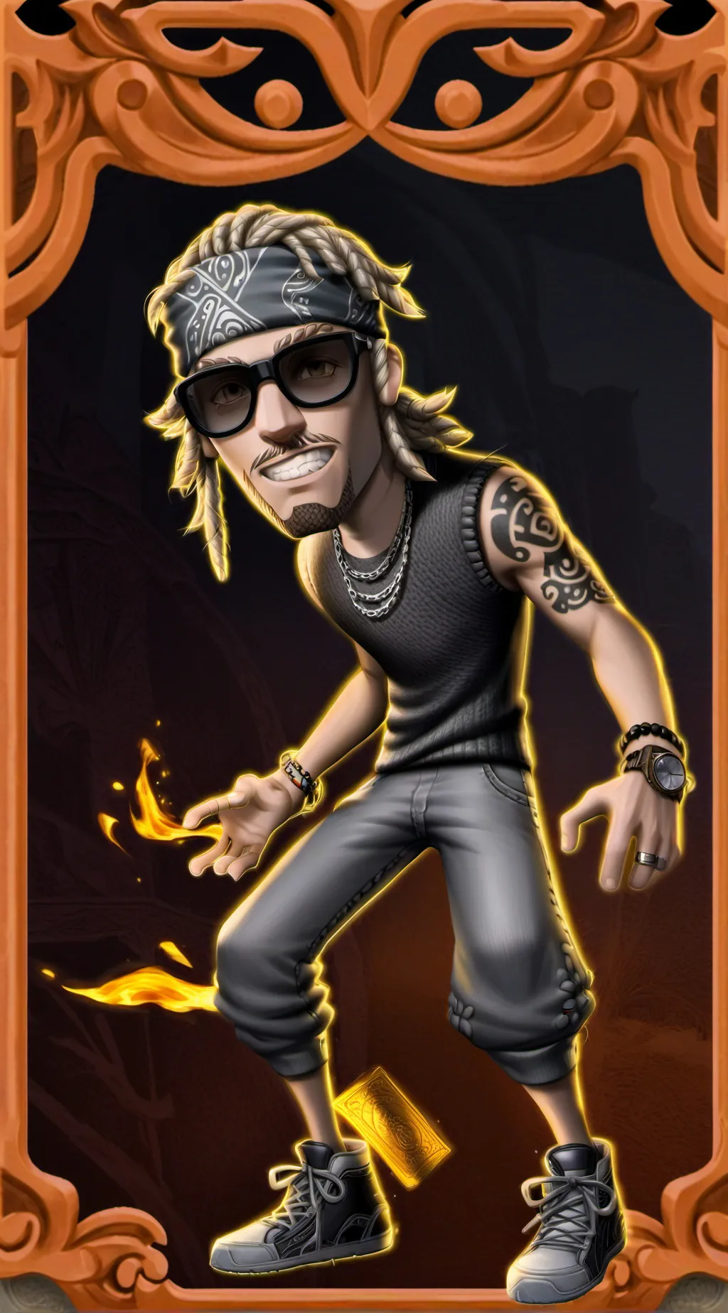 ai character: Deimos background