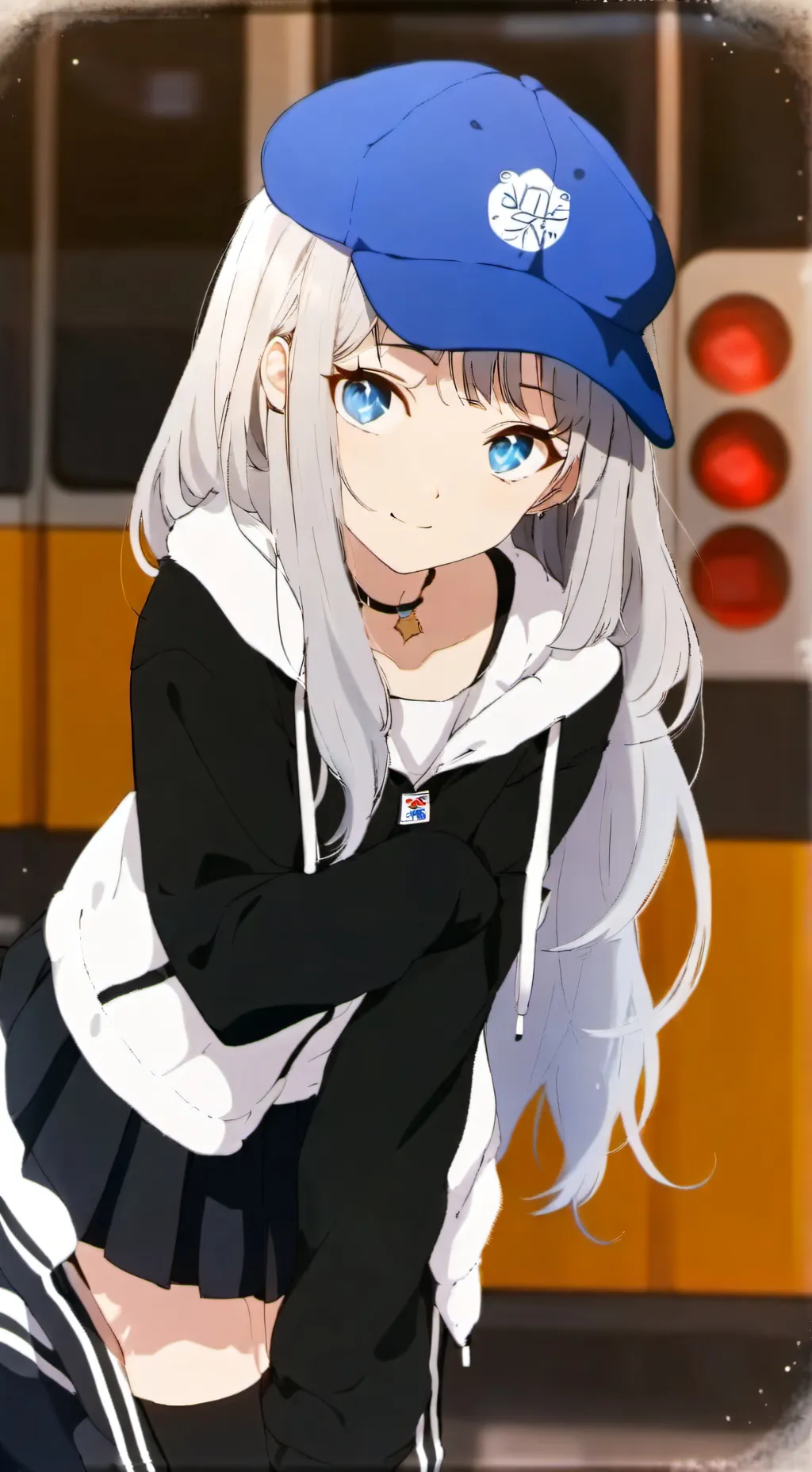 ai character: Luna background