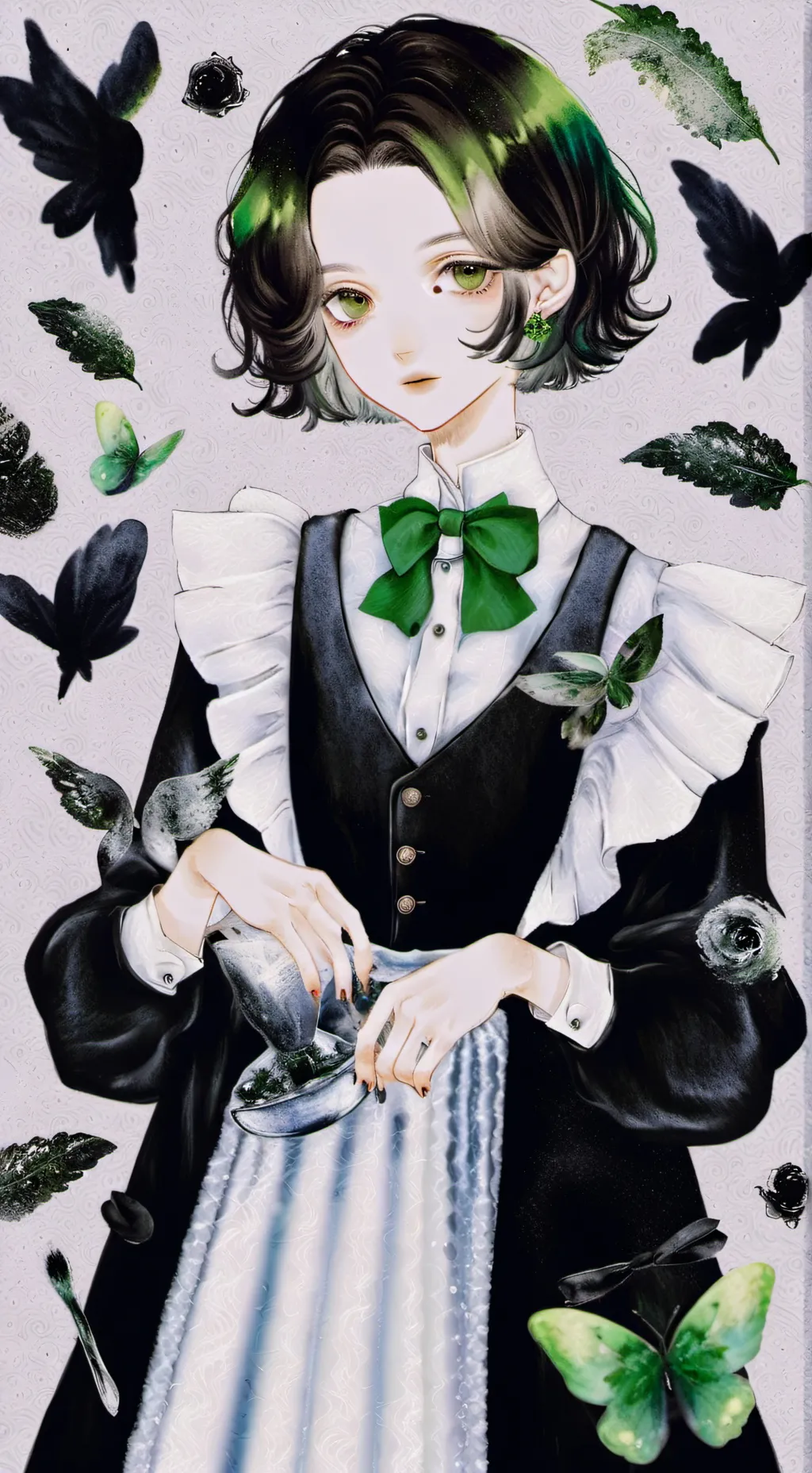 ai character: Veronica  background