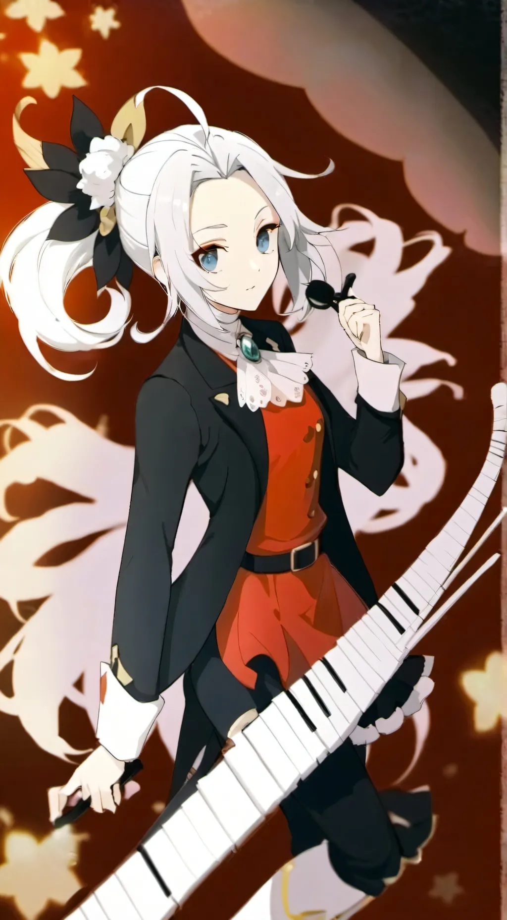 ai character: HHxMHA background