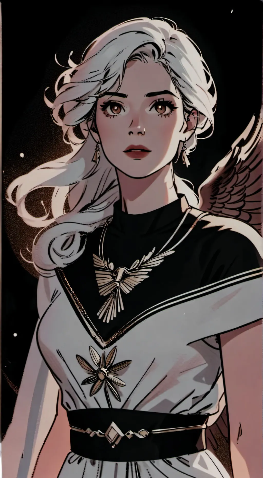 ai character: Vespera background