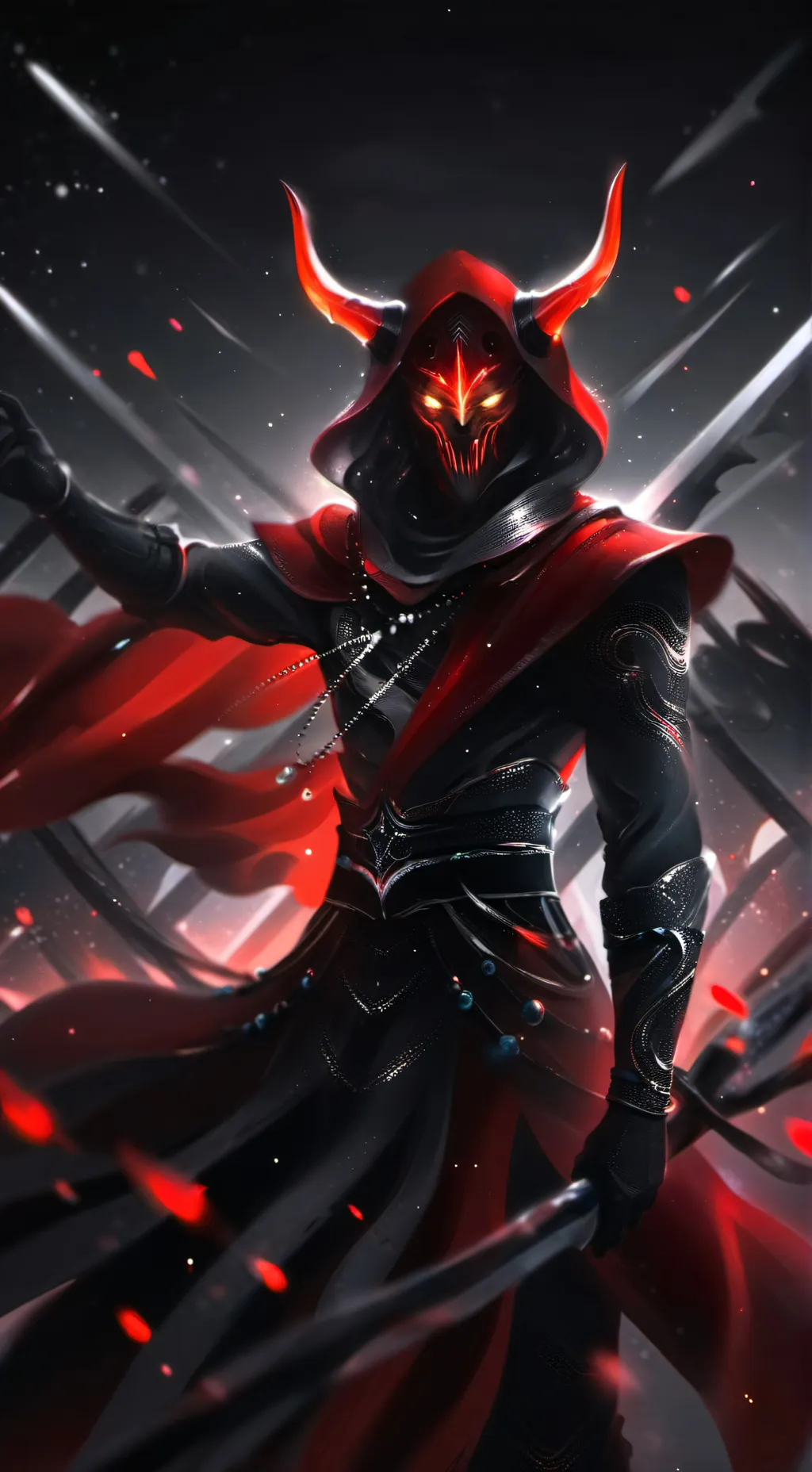 ai character: Shong background