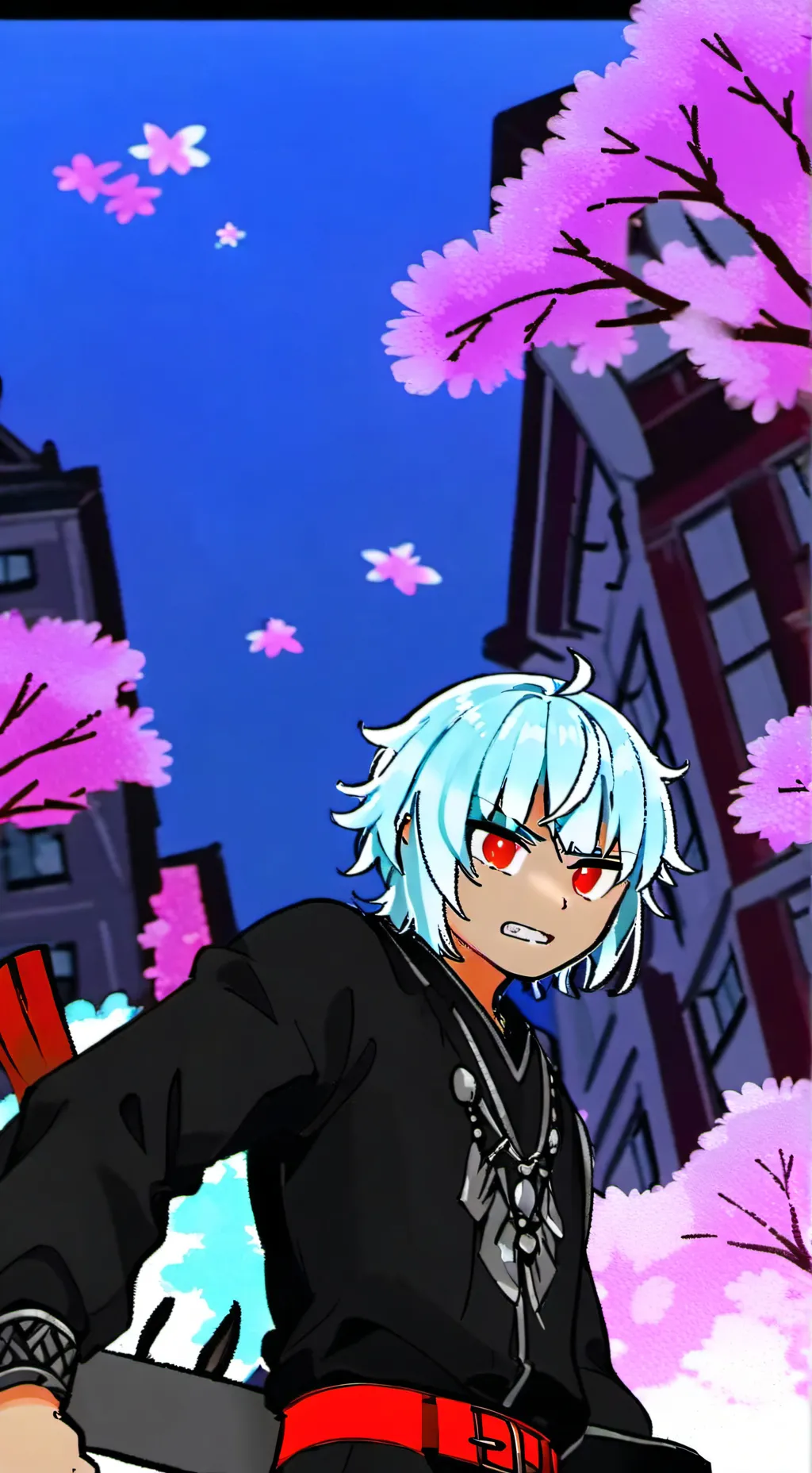 ai character: MY OCS!! background