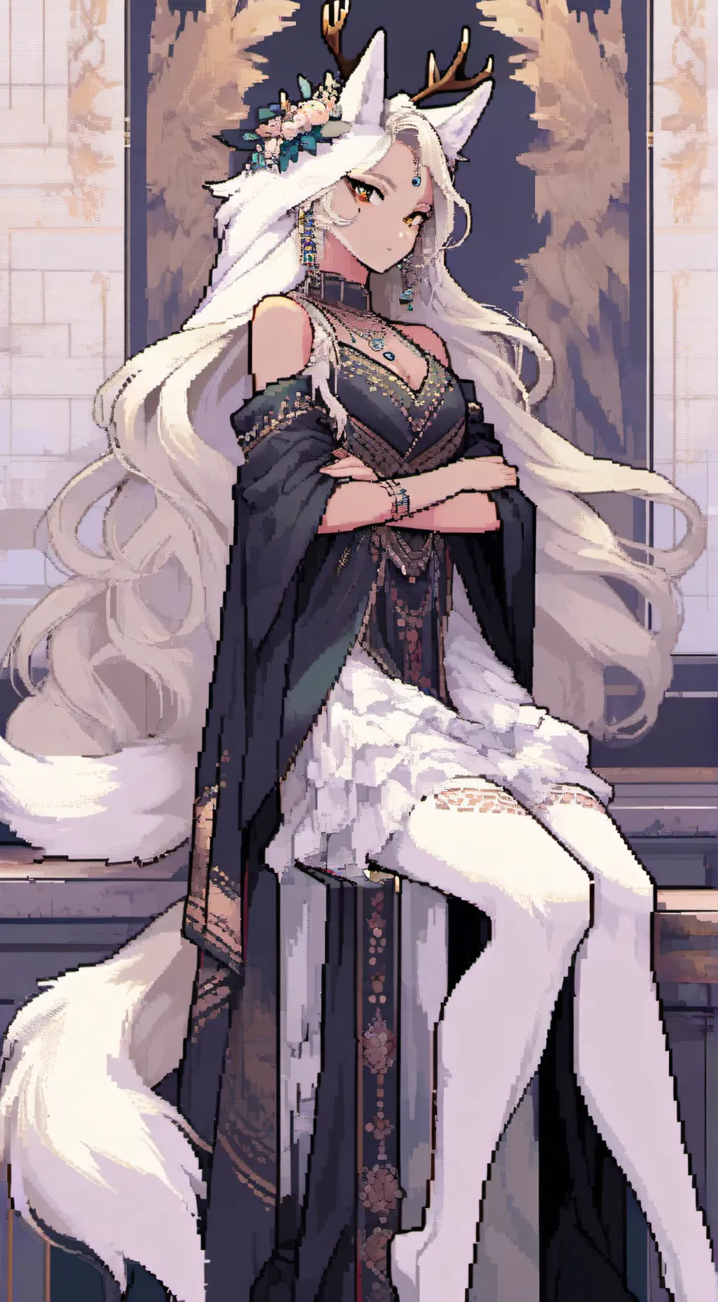 ai character: Raven background