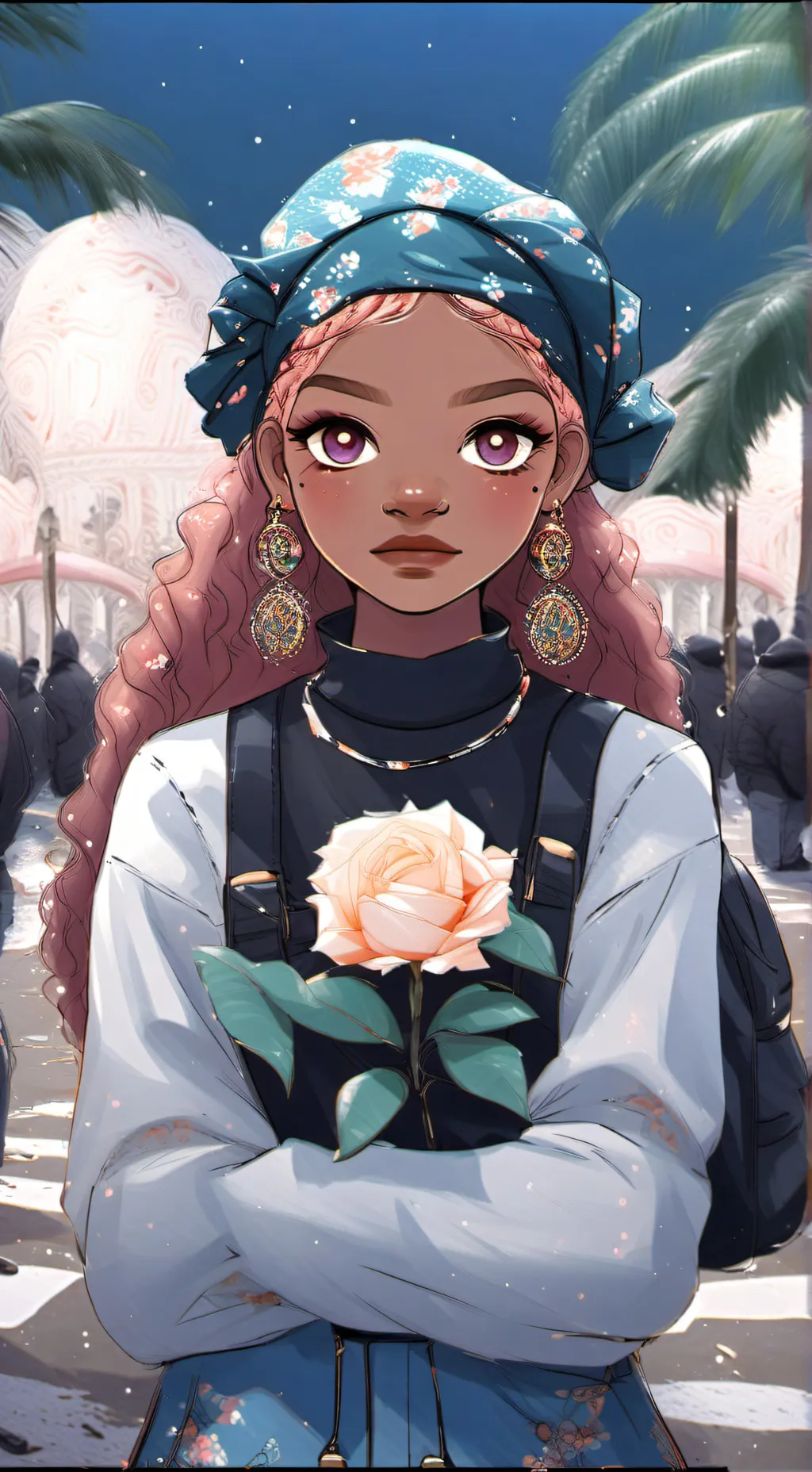 ai character: bella background