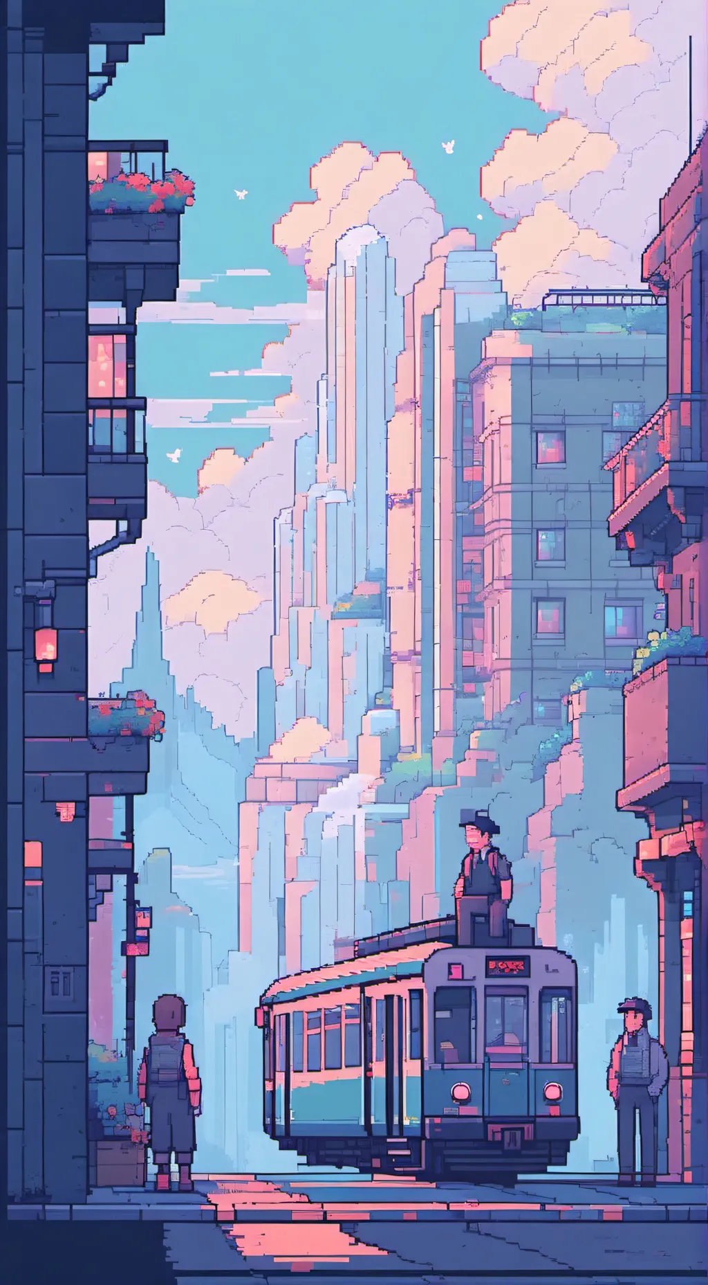 ai character: Dandys world background