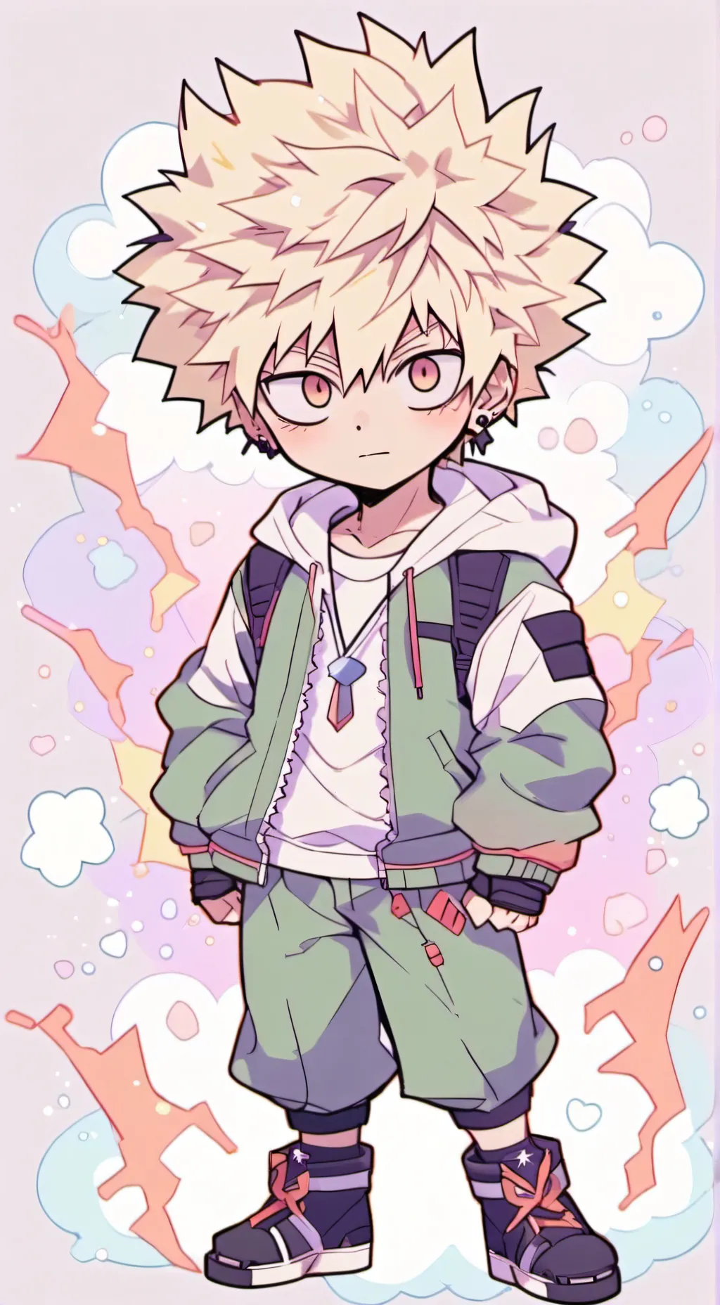 ai character: Mha pick me background