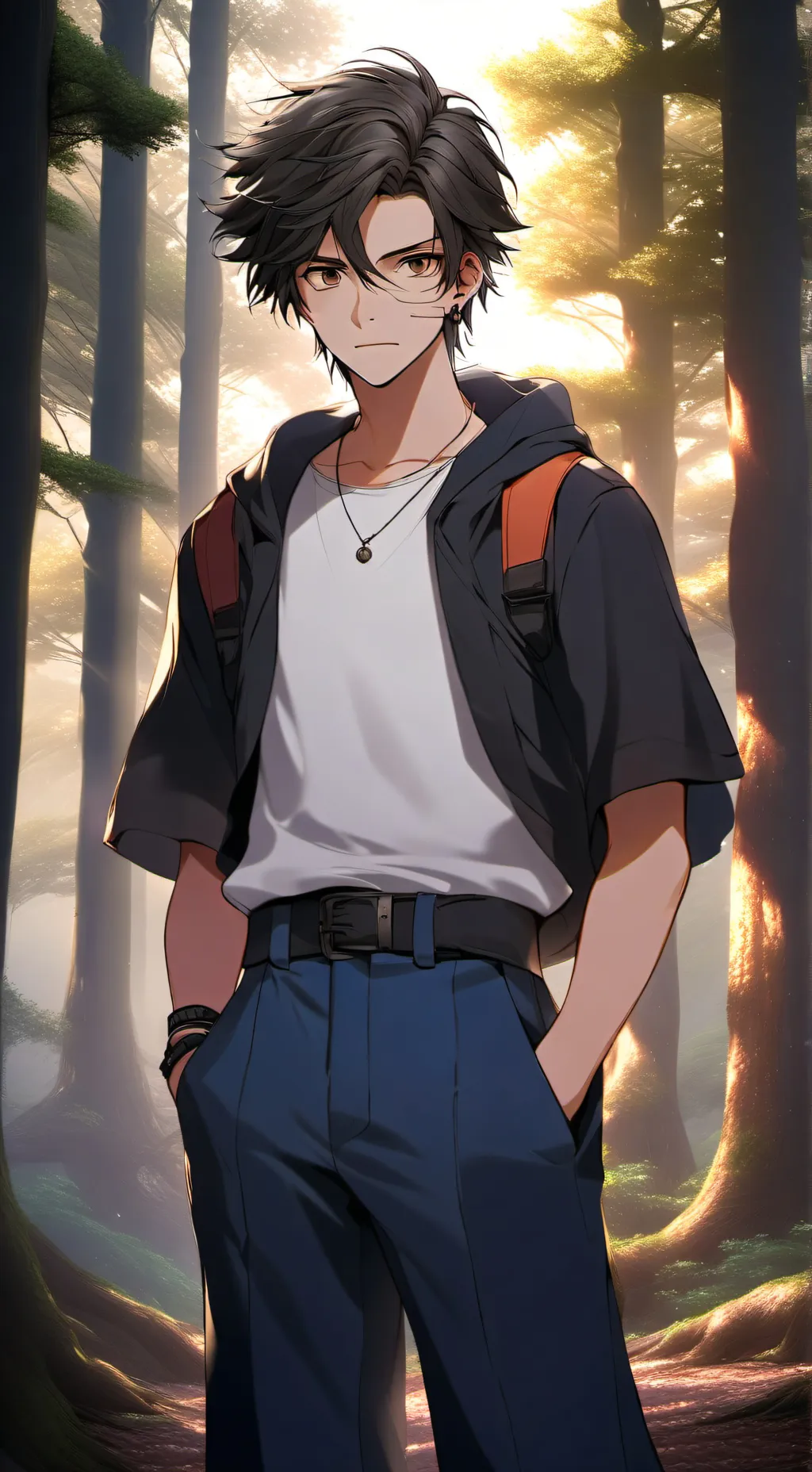 ai character: Samuel Greives background