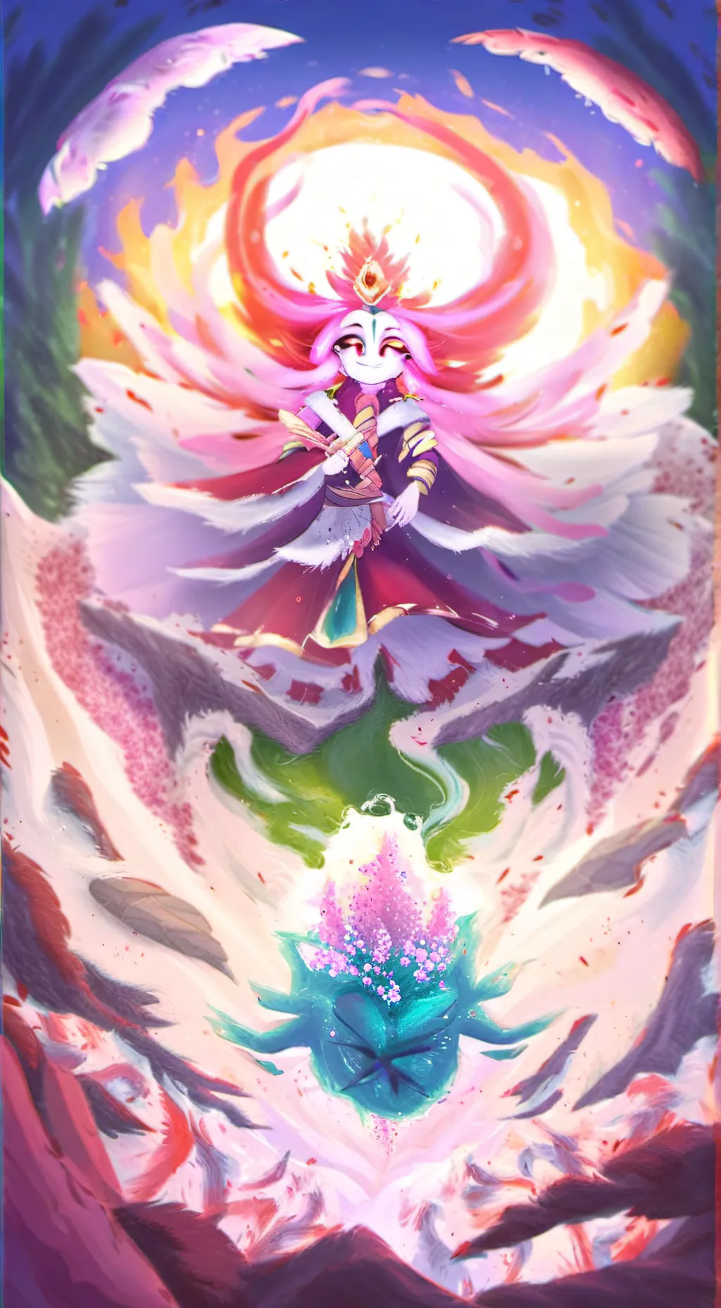 ai character: ESC 🌷 background