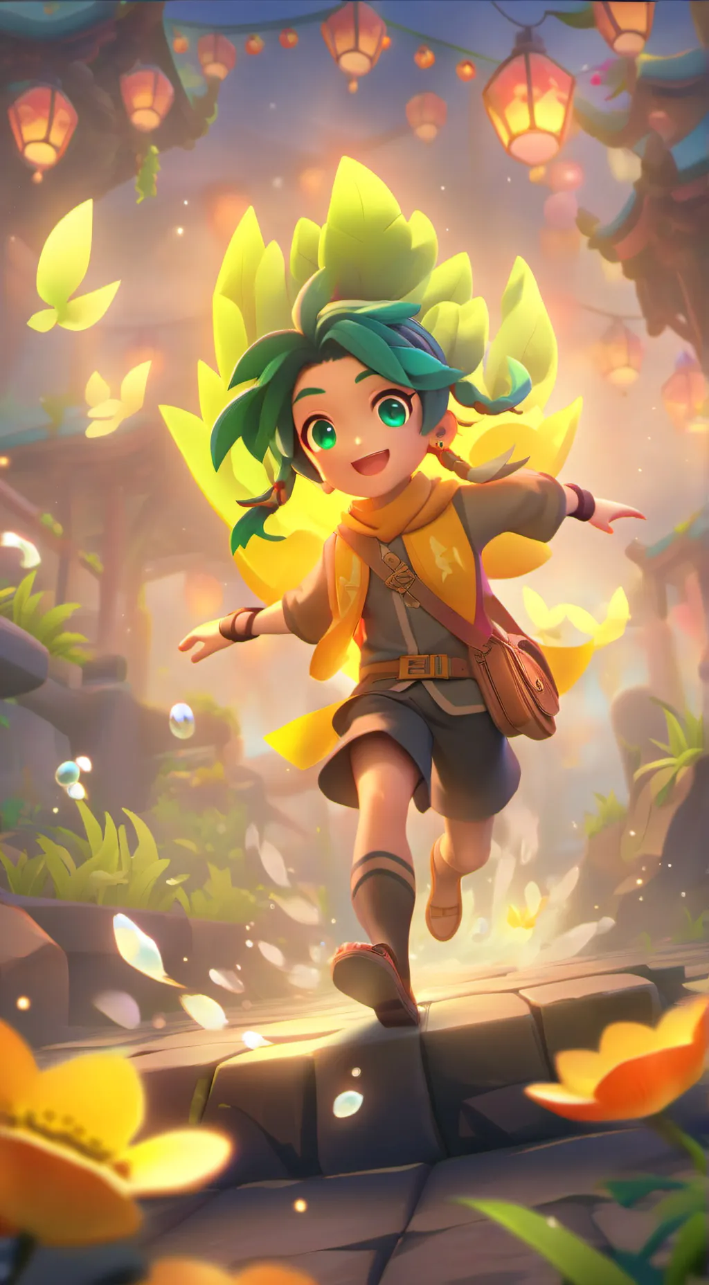 ai character: Goku background