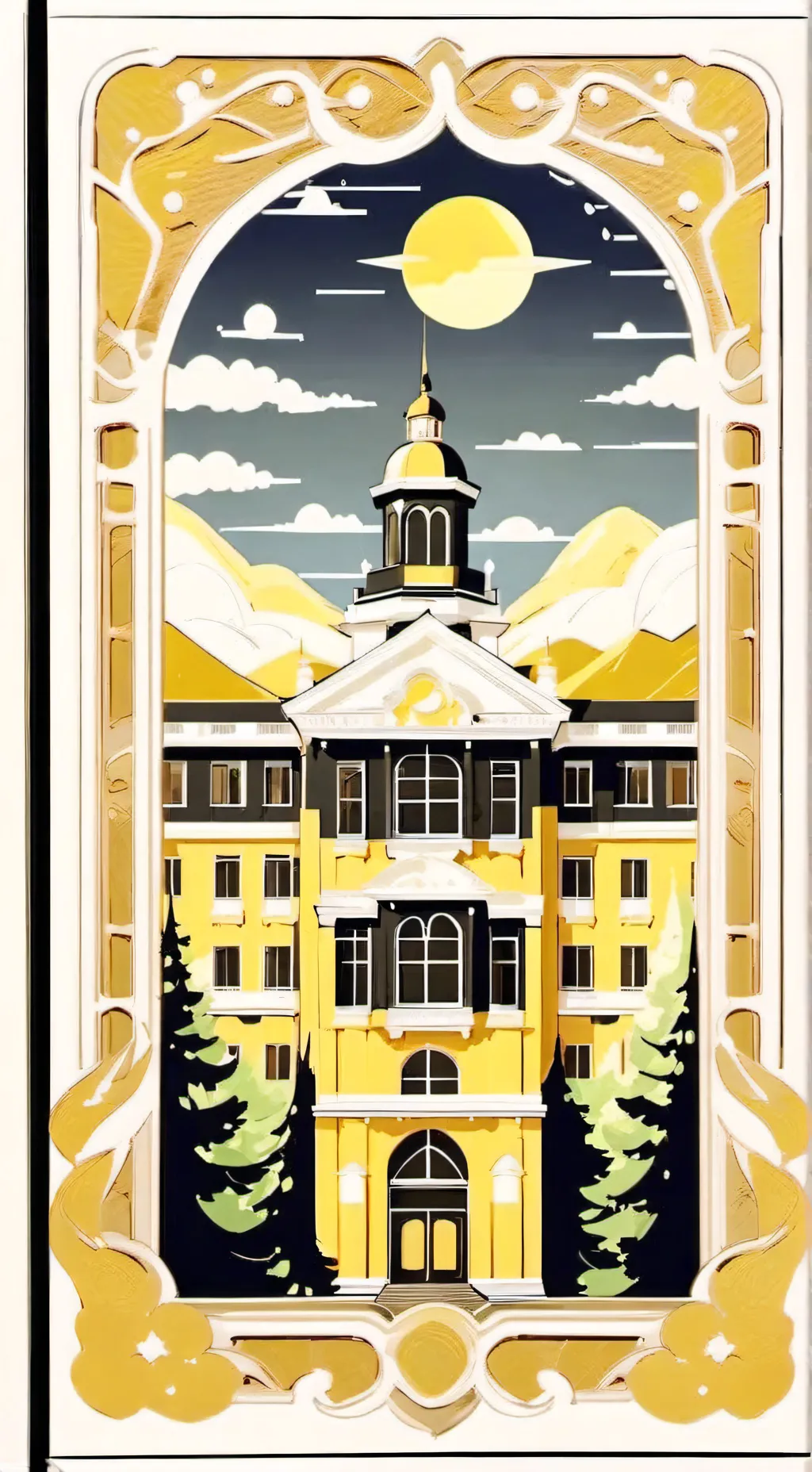 ai character: new school background