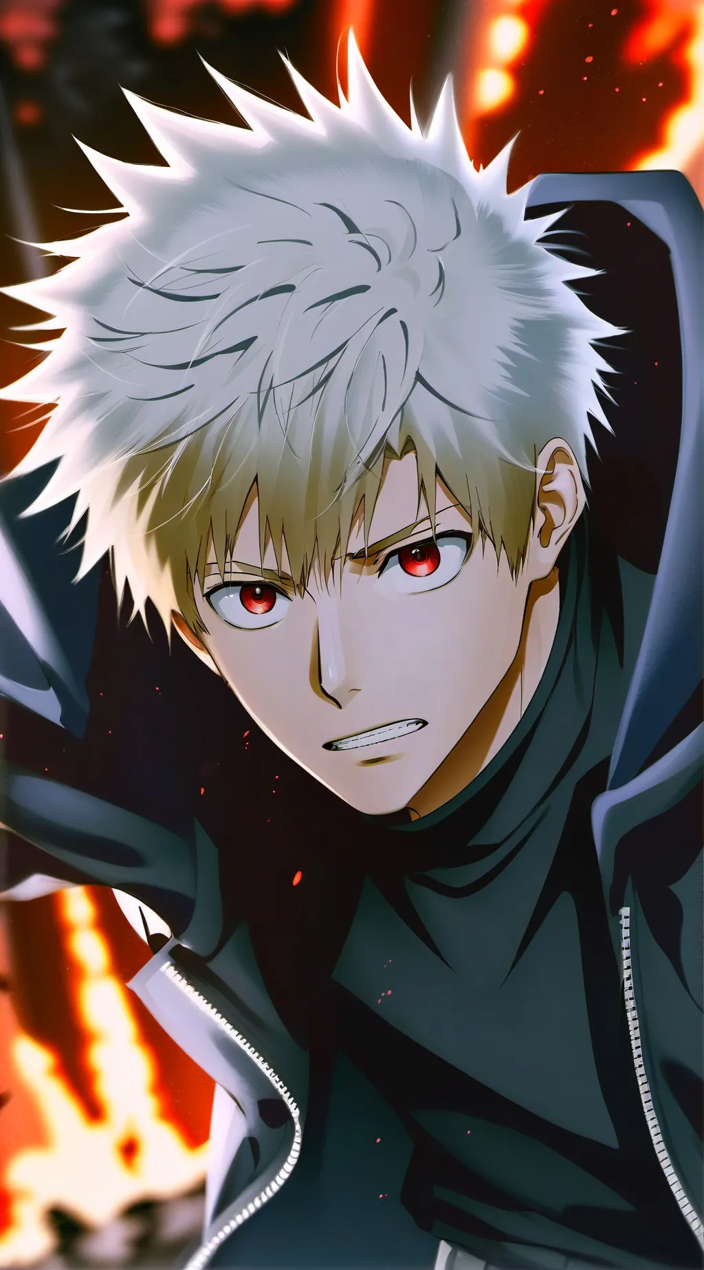 ai character: bakugo background