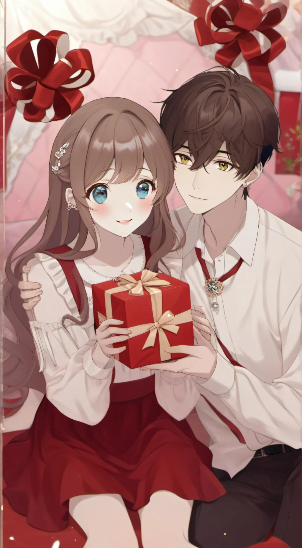 ai character: Leo and Lily background