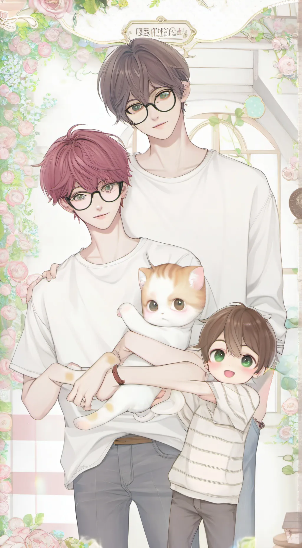 ai character: Yin Ezra and Liam background