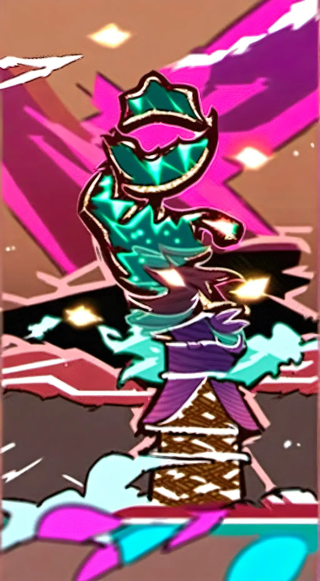 ai character: Meme background