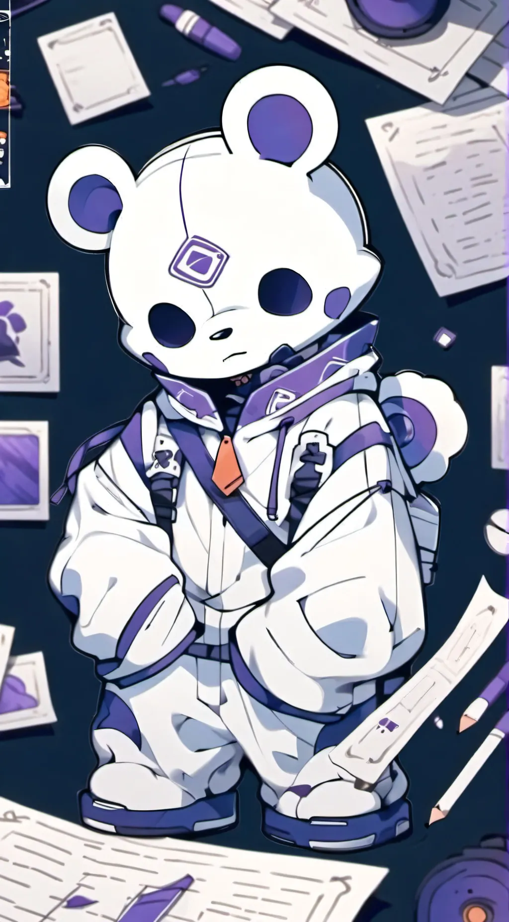 ai character: hellpinho  background