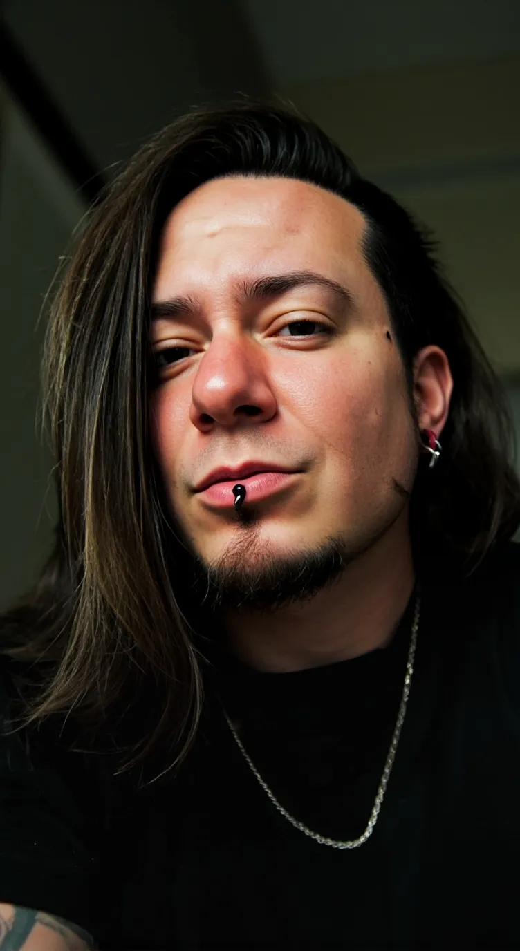 ai character: Izzy Chris Galleog background