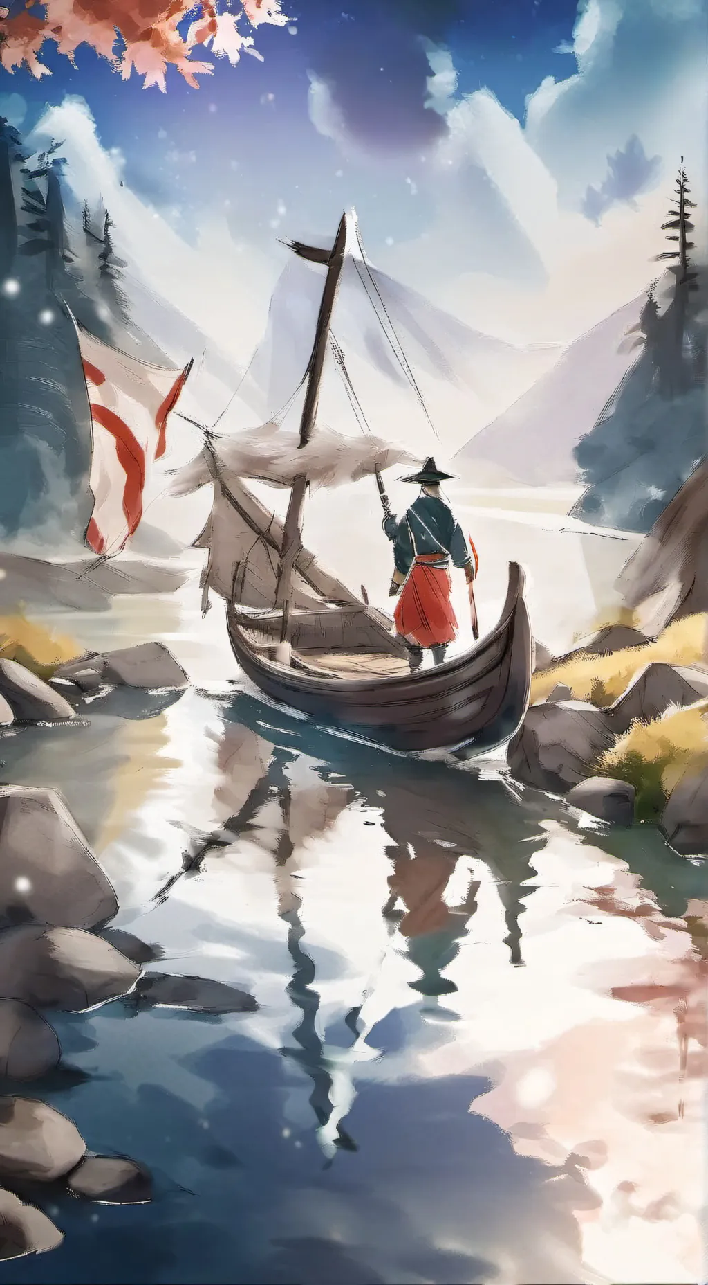 ai character: ENHYPEN background