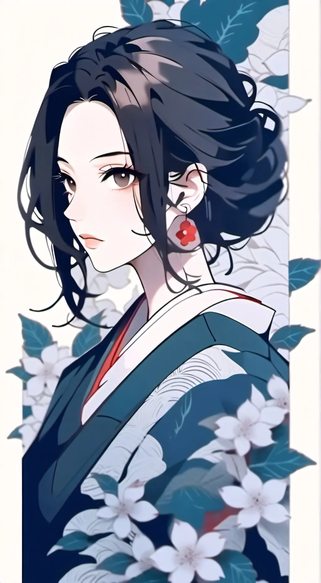 ai character: Maria Chen and SKZ background