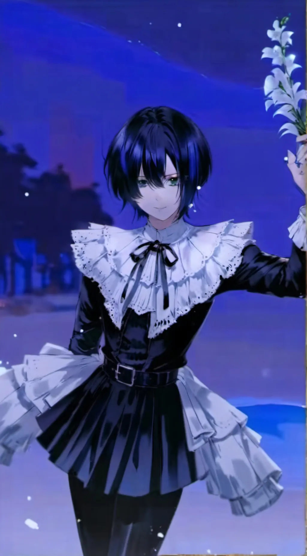 ai character: 🪡Violet💍 background