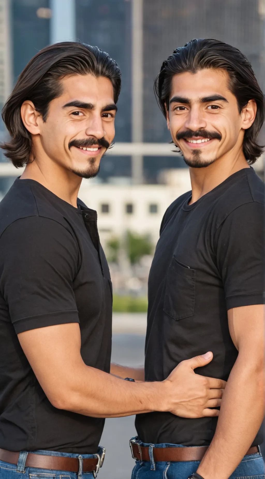 ai character: Nico and Rico background