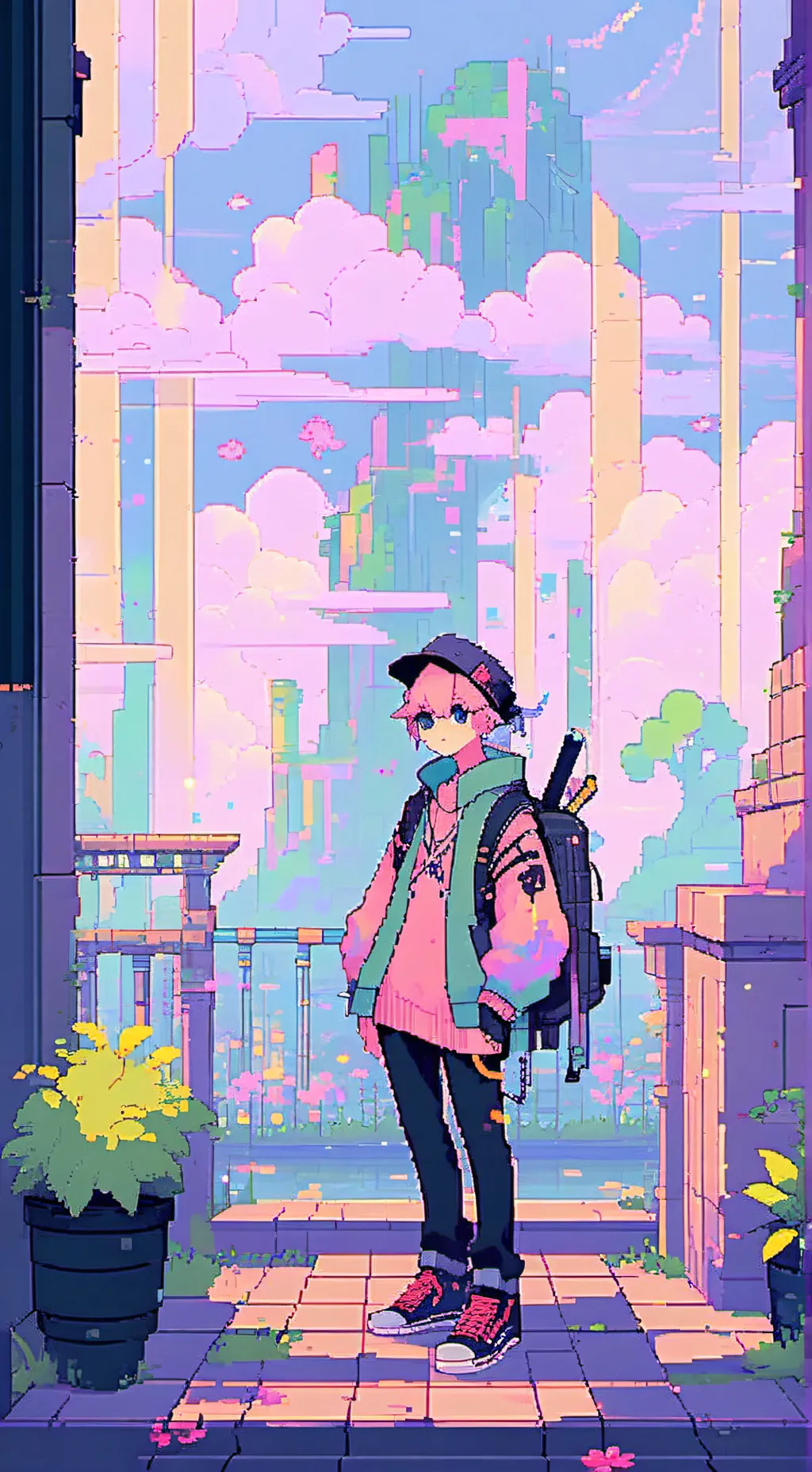 ai character: I do anything lol background