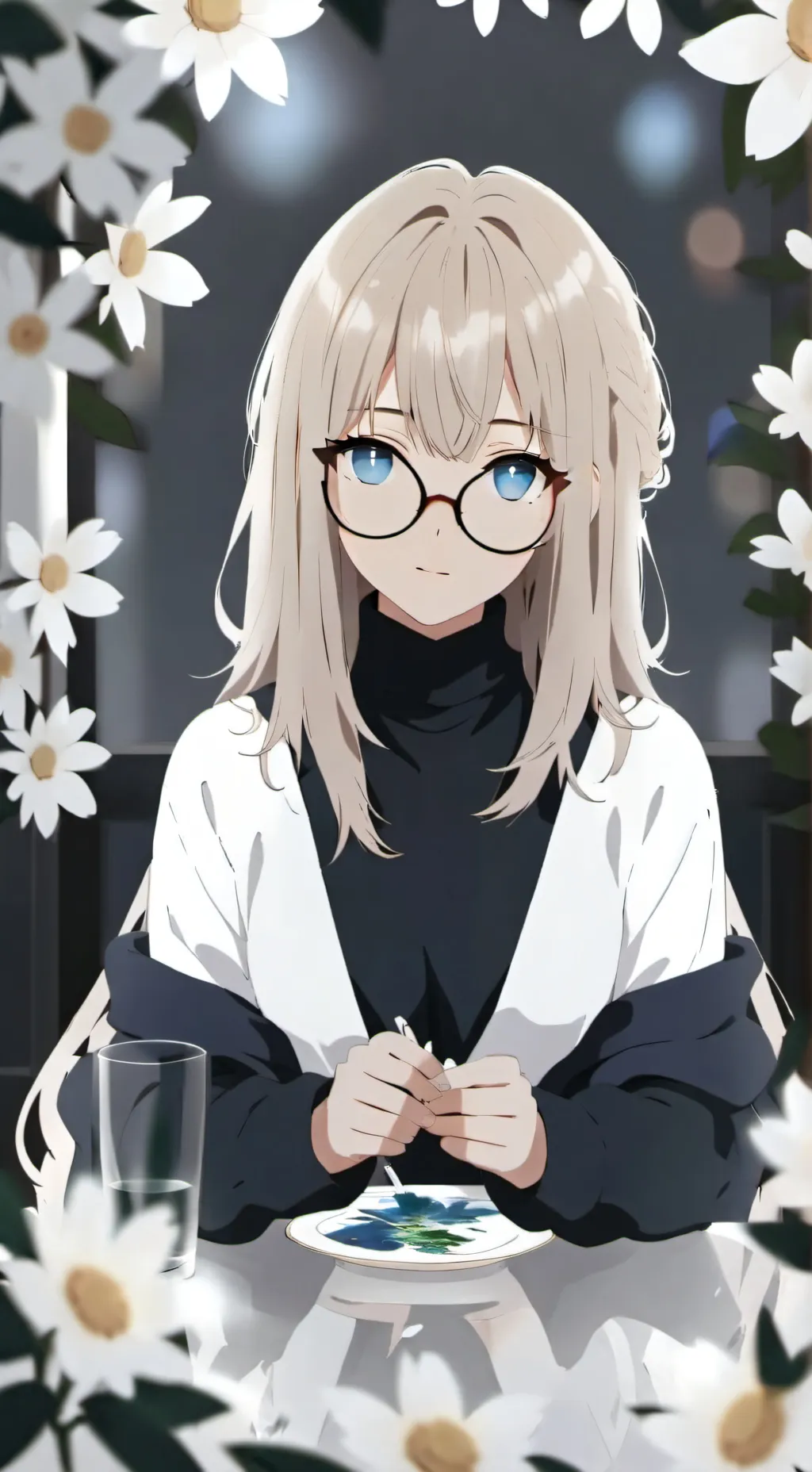 ai character: Ana  background