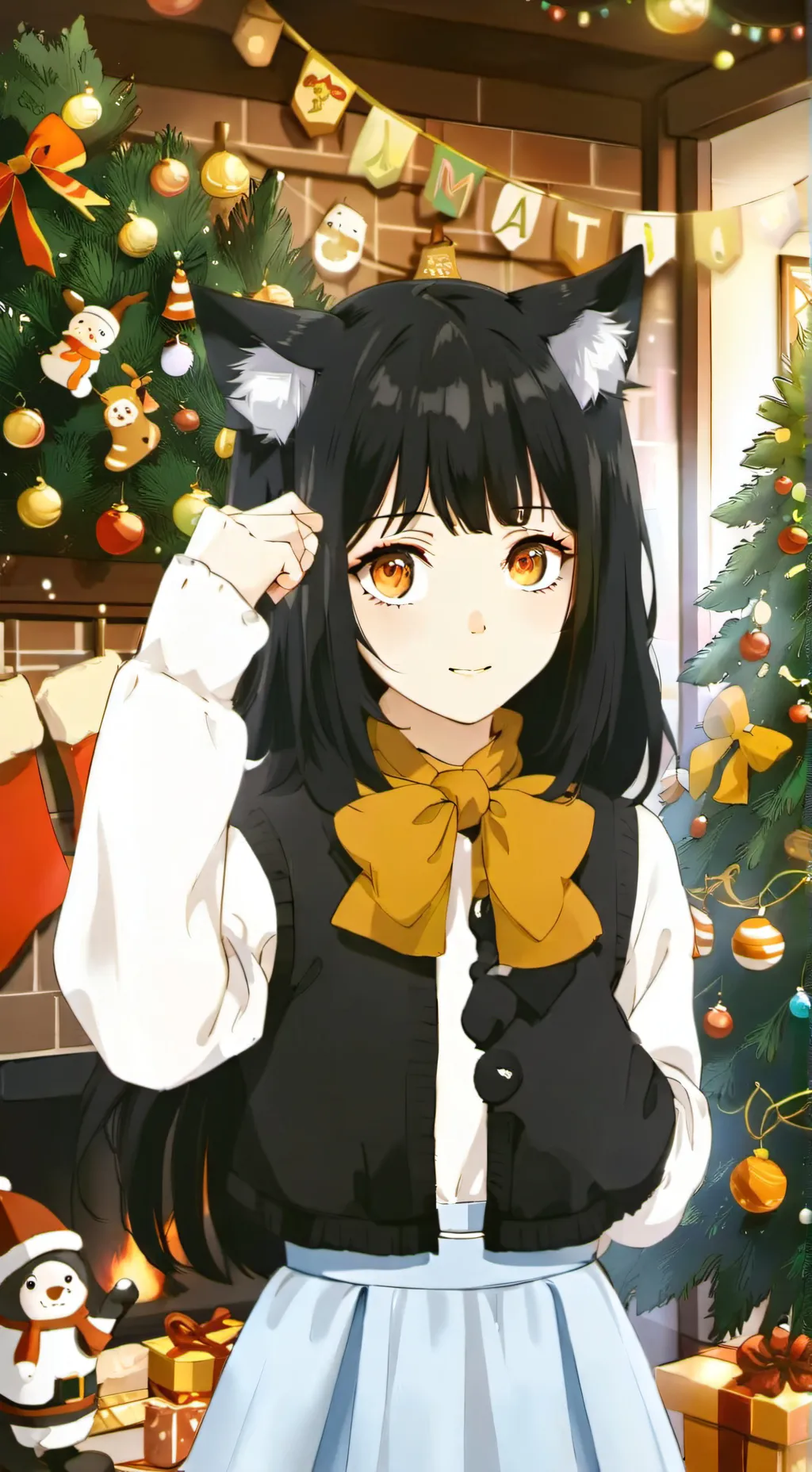 ai character: Lily  background