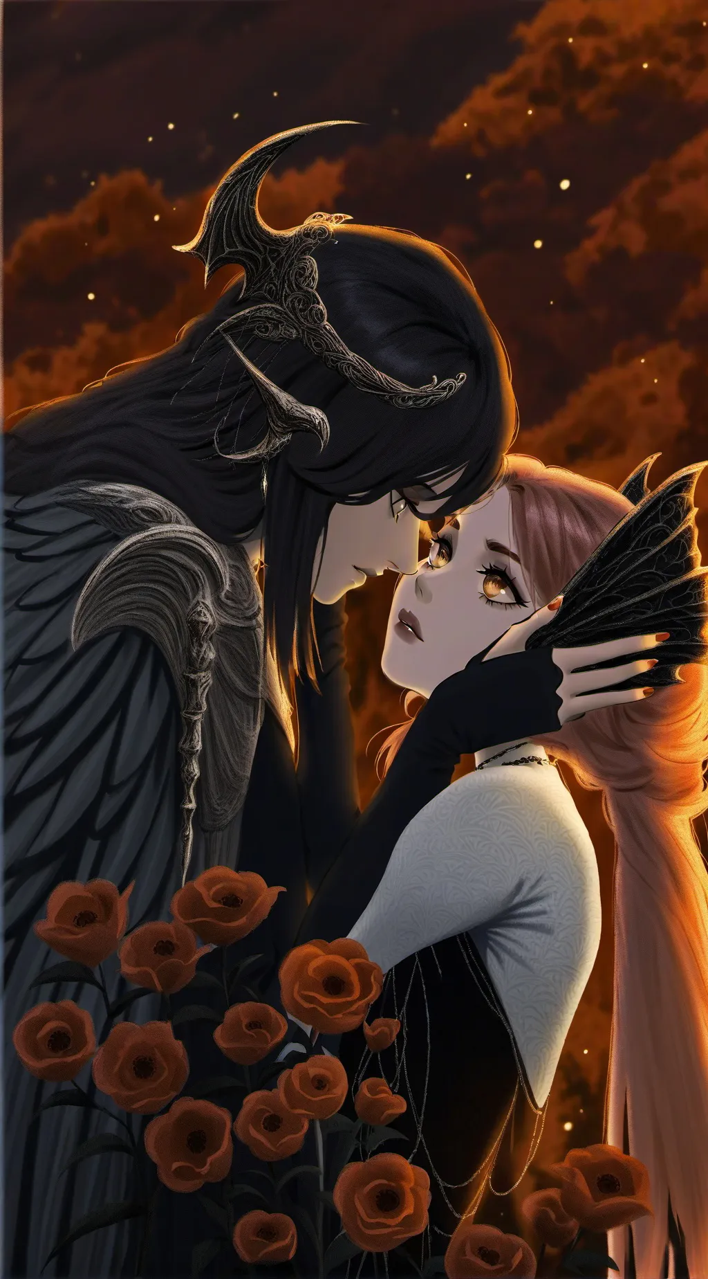 ai character: mina and tani background