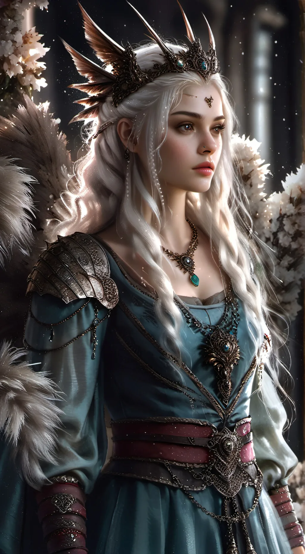 ai character: Princess Serena  background