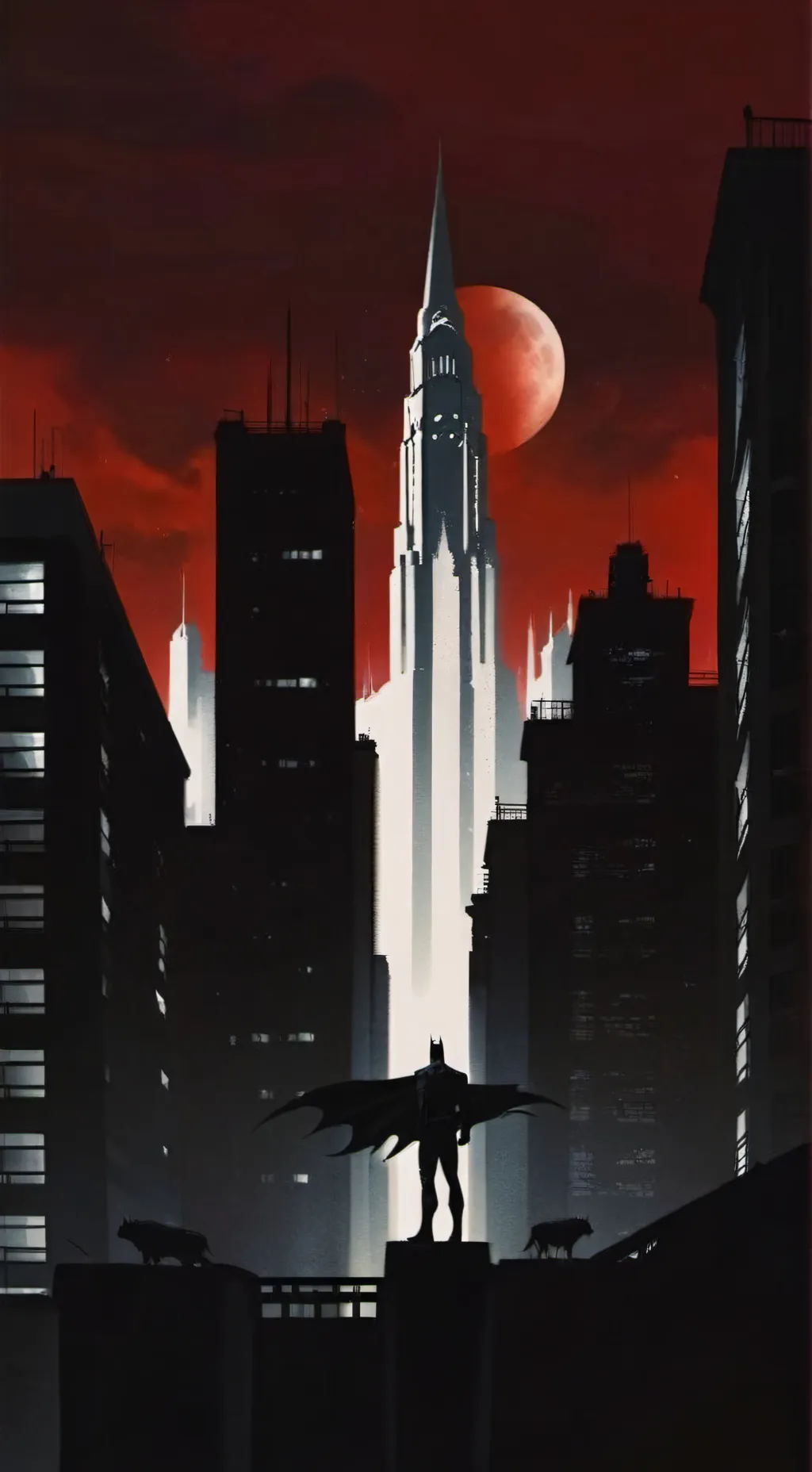 ai character: Batman background