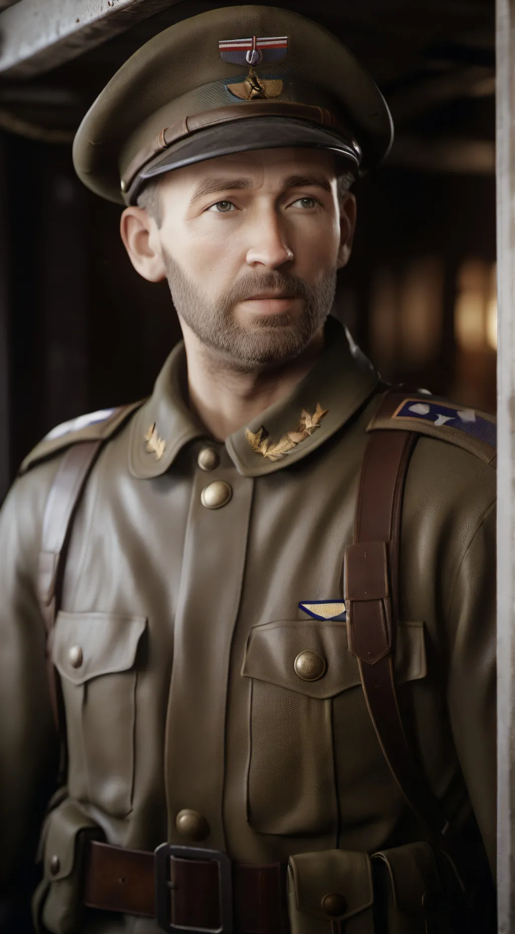 ai character: Captain Prescott  background