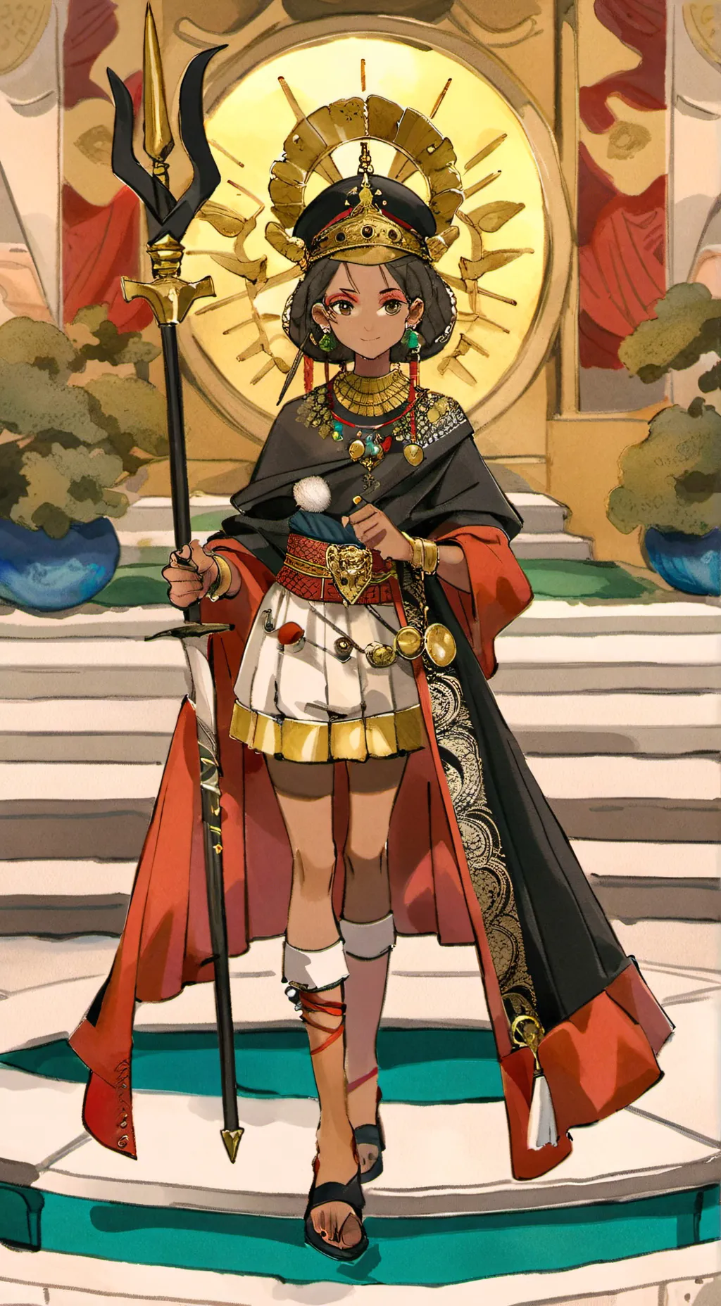 ai character: Golden Cheese Crk background