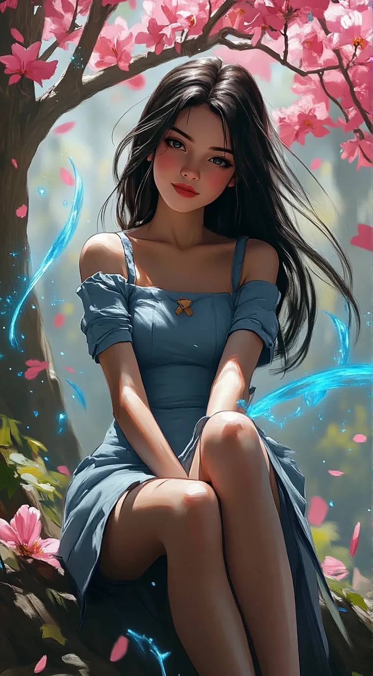 ai character: Ocean Vee Salazar background