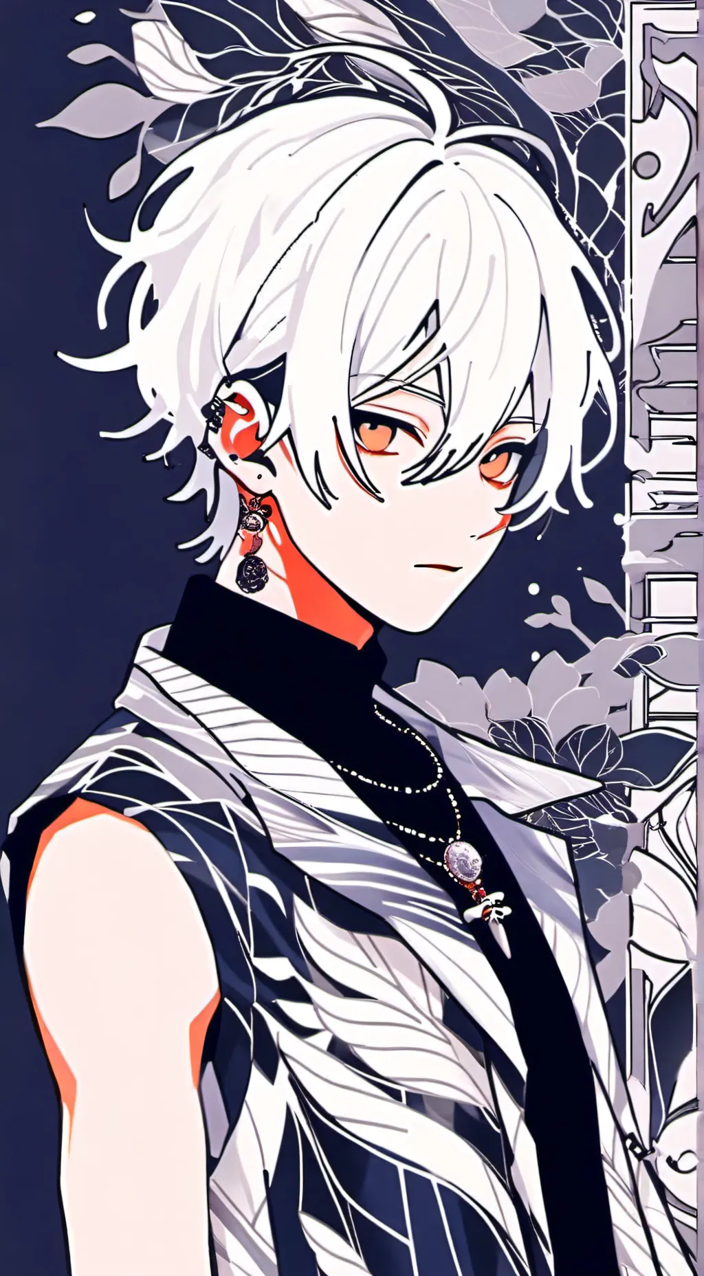 ai character: Zero  background