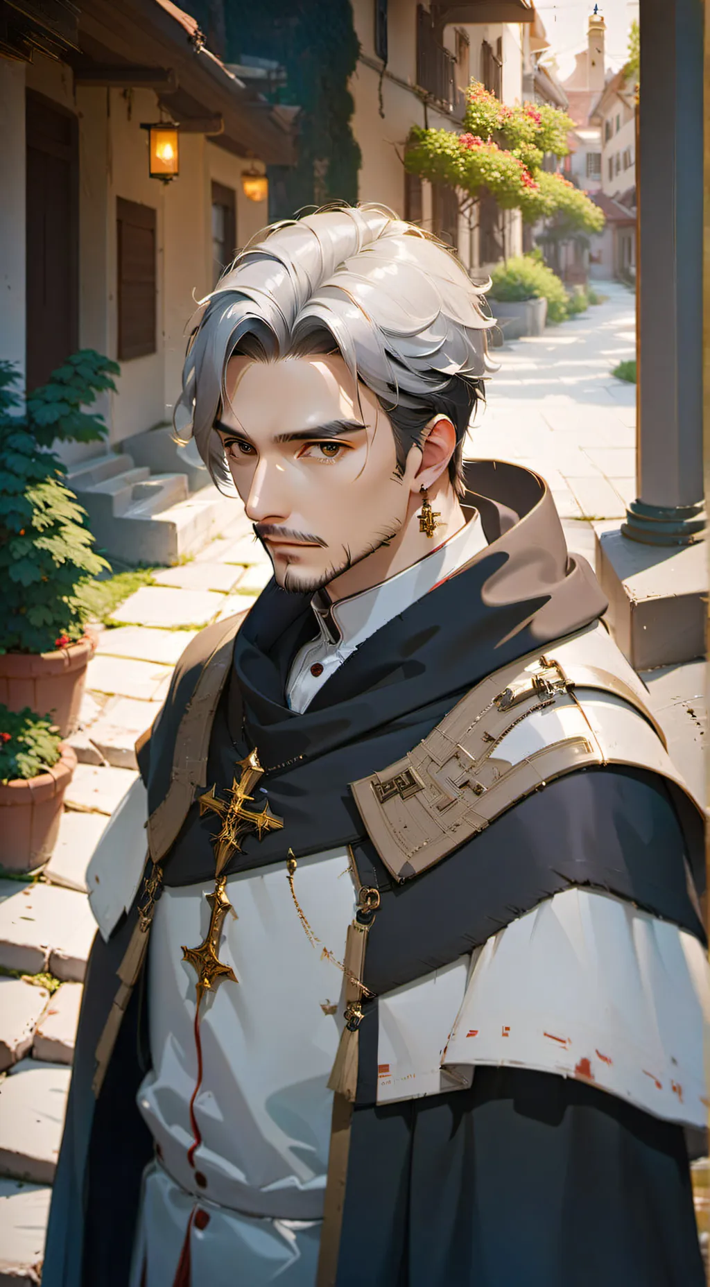 ai character: Эос background