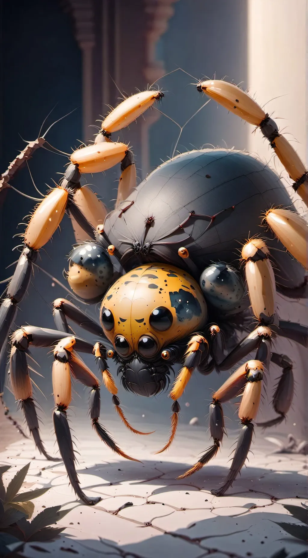 ai character: Galvantula background