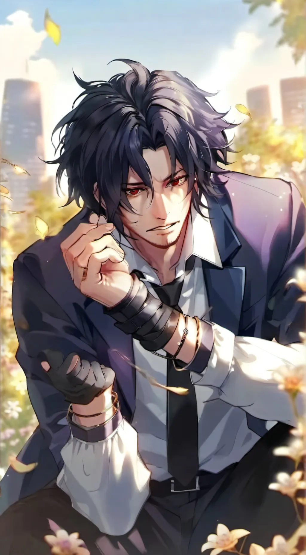 ai character: Aizawa's Wife! 💘😻 background