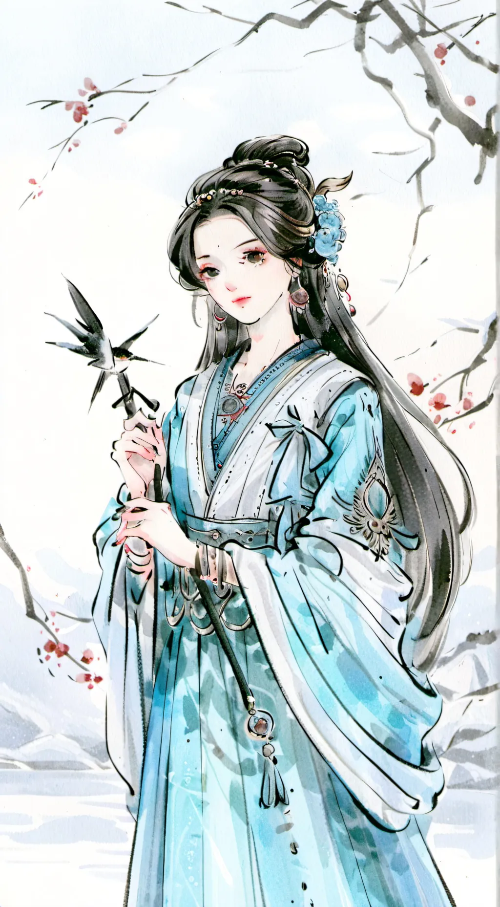 ai character: Aurelia background