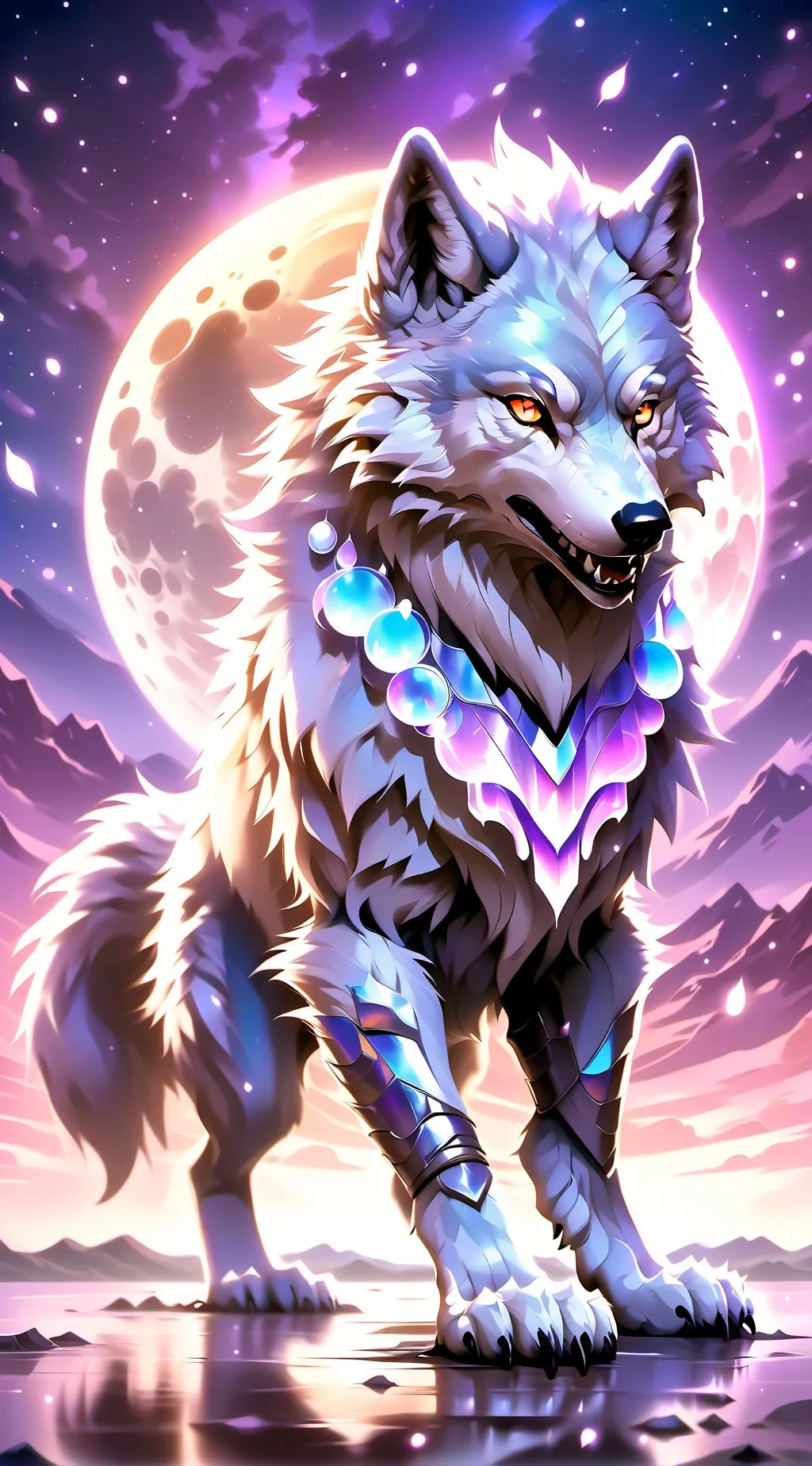 ai character: sprunki werewolf 2 background