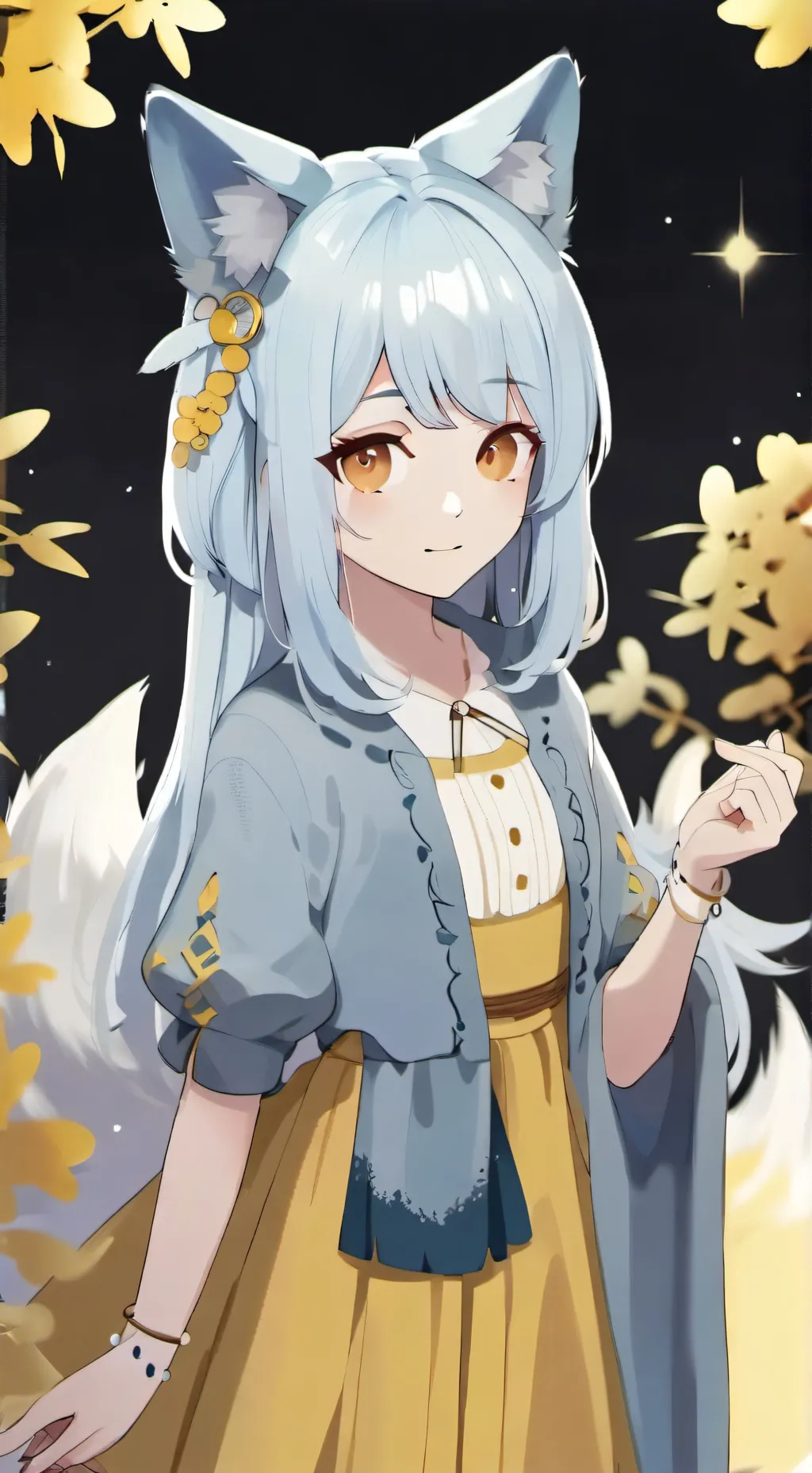 ai character: Foxwi background