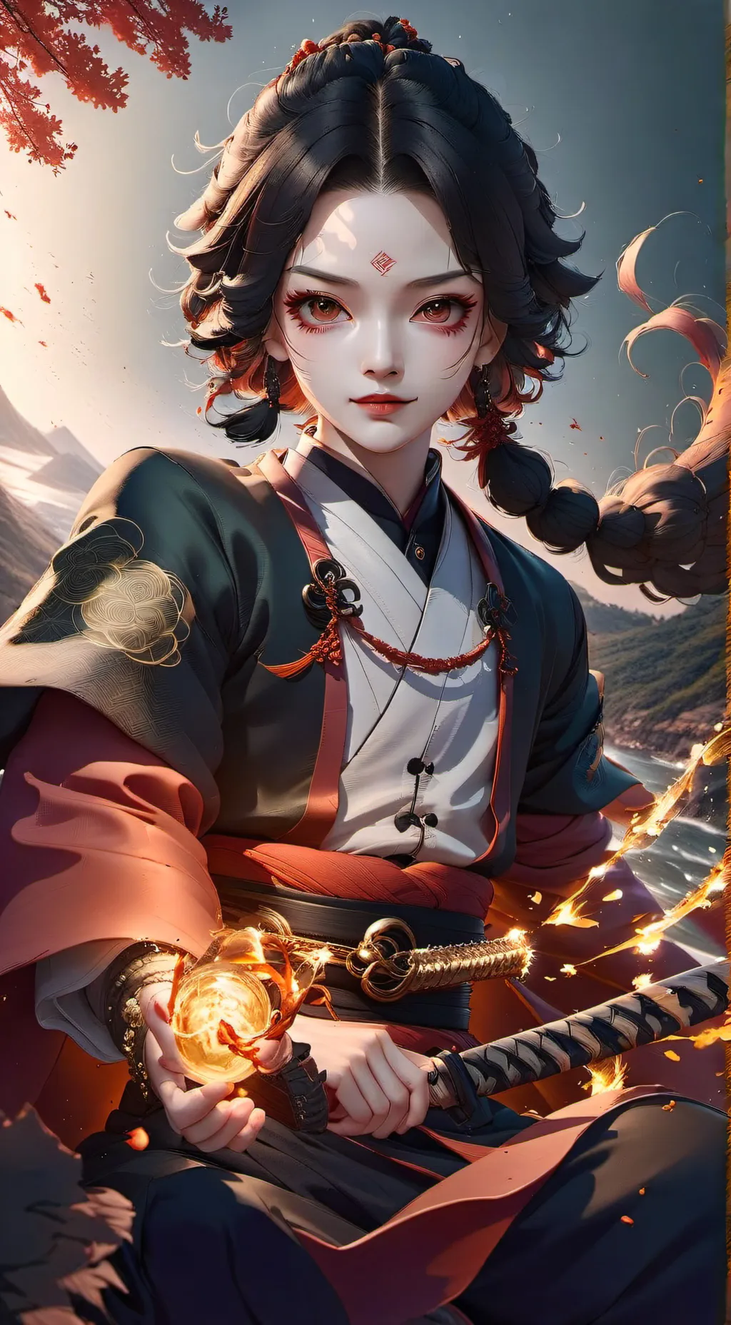 ai character: mitsuri background