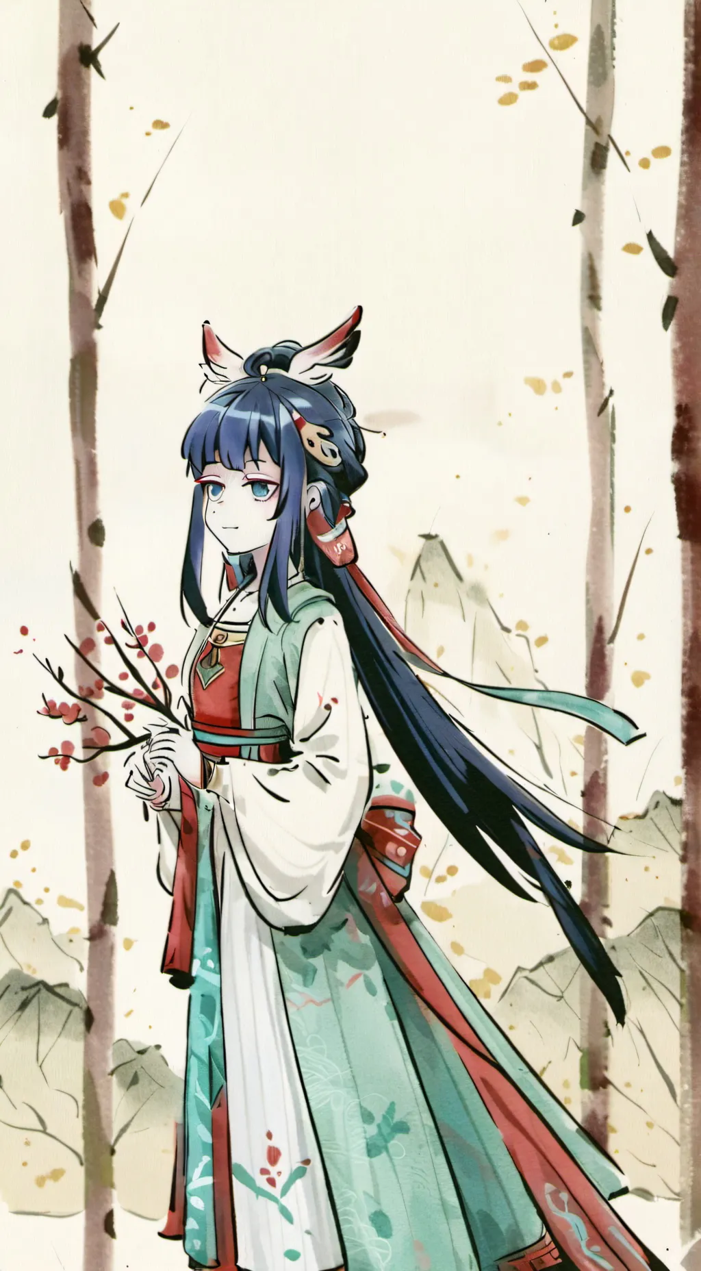 ai character: чара background