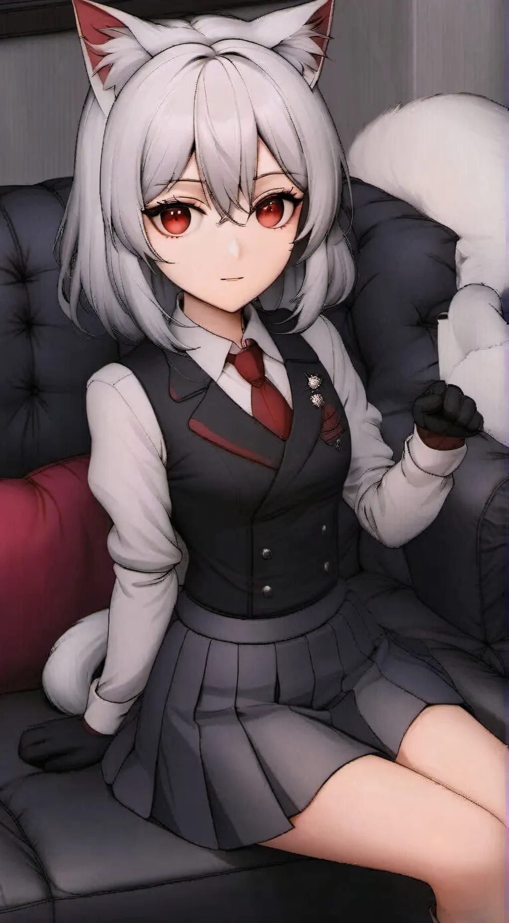 ai character: ♤Ouvi robô♤ background