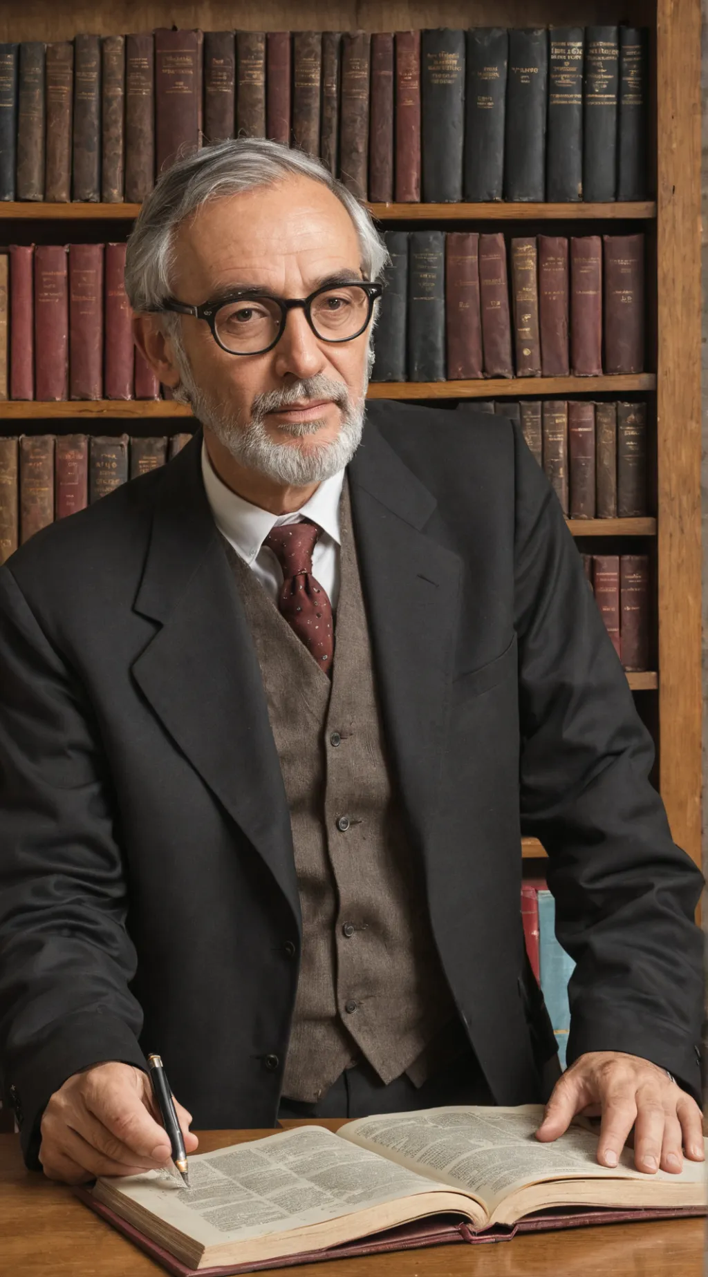 ai character: profe de confianza background