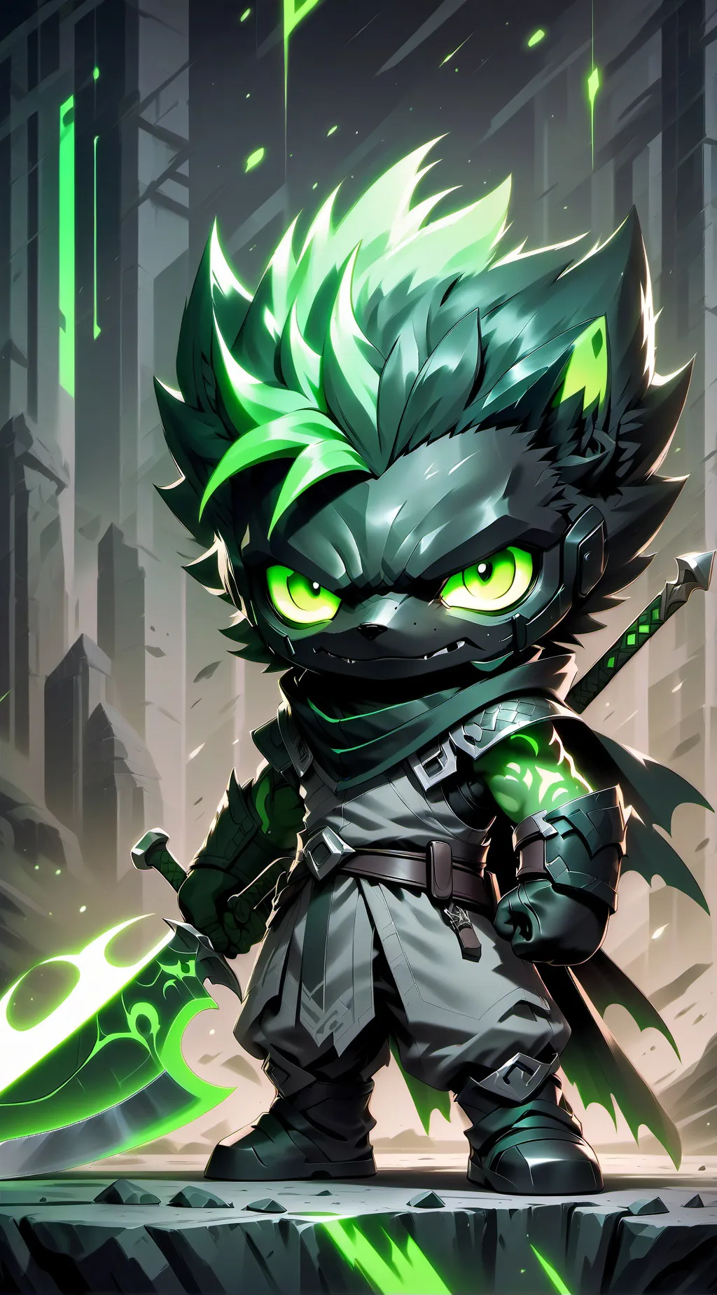 ai character: NOTHING. background