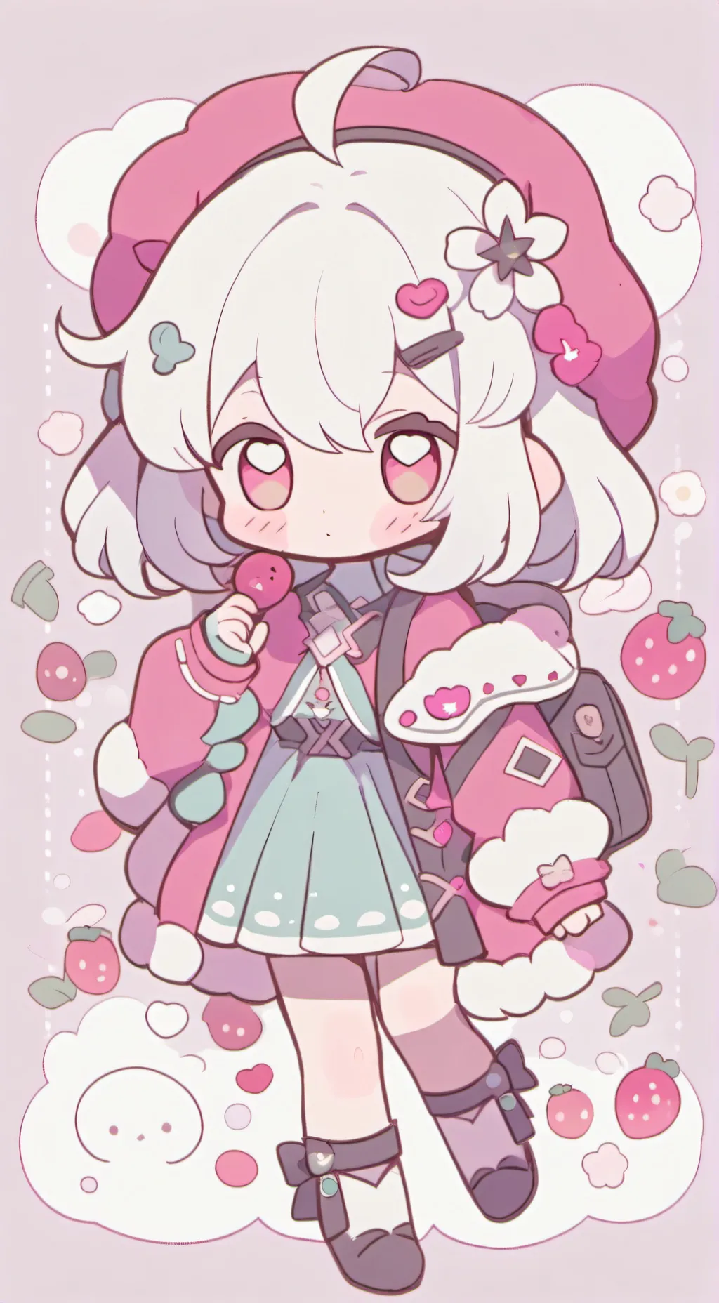 ai character: Lily  background