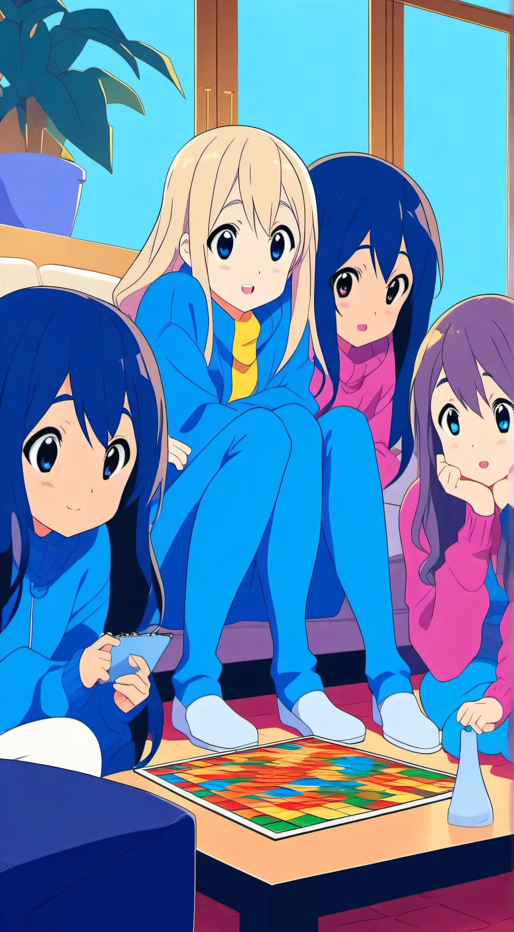 ai character: 5 sœurs  background