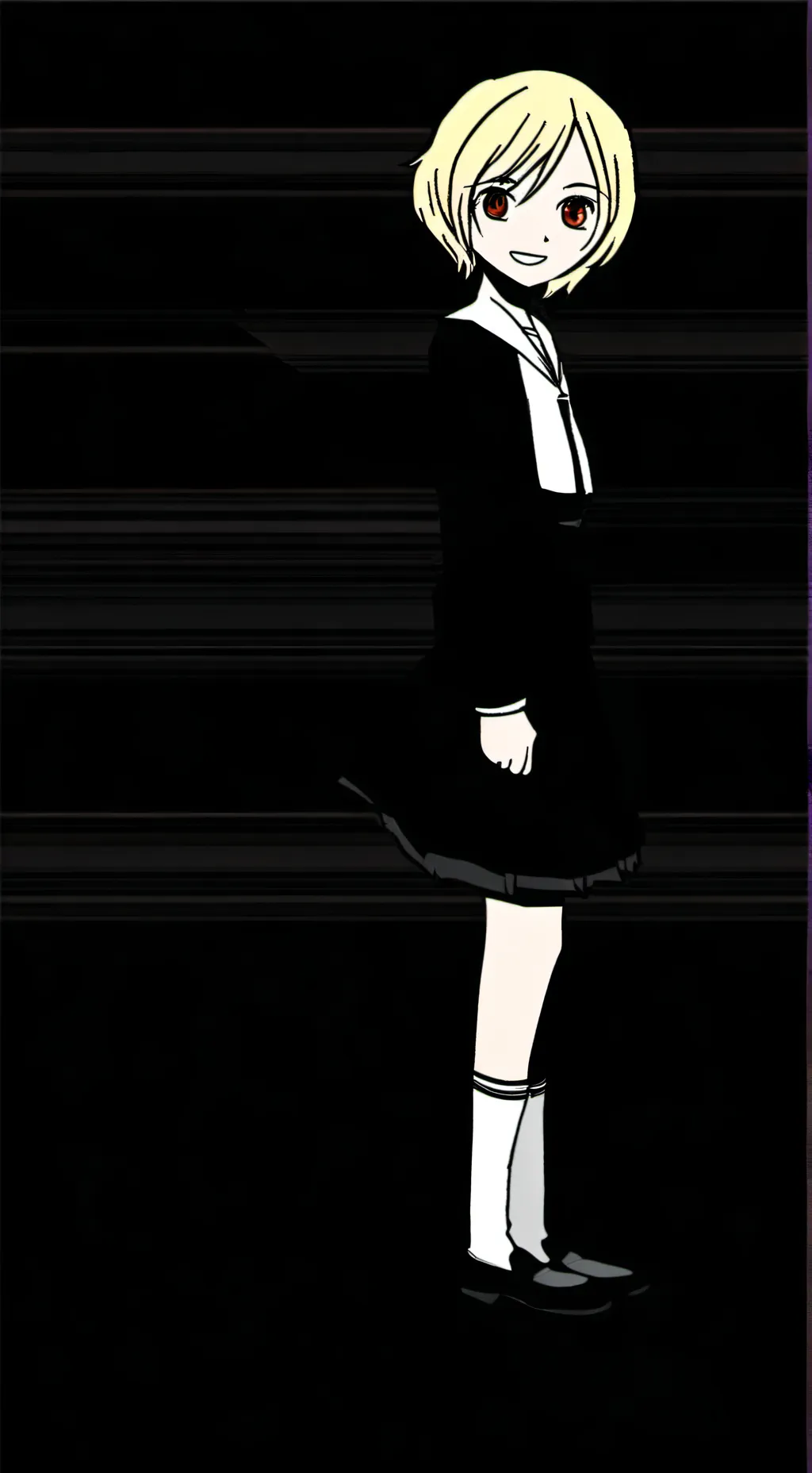 ai character: Ashley  background