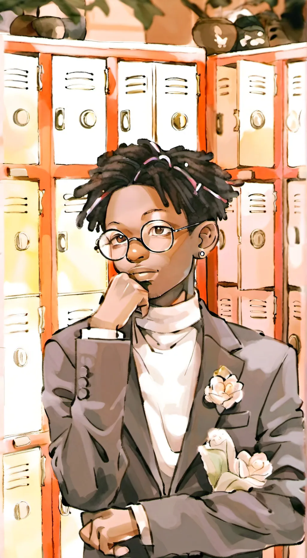 ai character: Oloruntoba Dare background